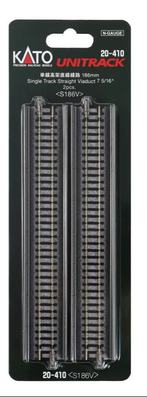 Kato 20-410 Single Straight Viaduct Track 186mm (2) - Image 4