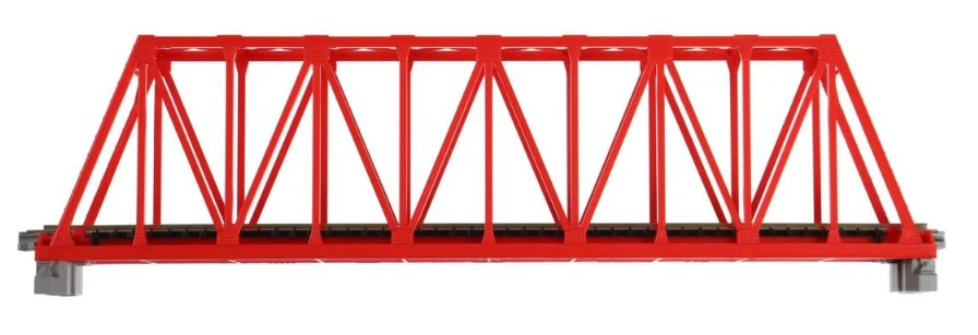 20-430 Kato 20-430 Single Track Truss Girder Bridge 248mm Red