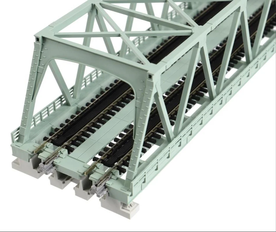 20-439 Unitrack (WS248T) Dual Straight Truss Girder Bridge Green - Image 3