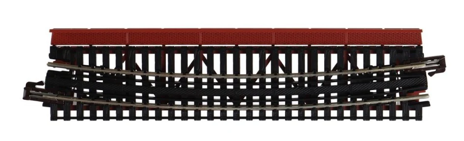 20-465 Unitrack (R448-15T) Curved Girder Bridge Red 15 Degree - Image 3