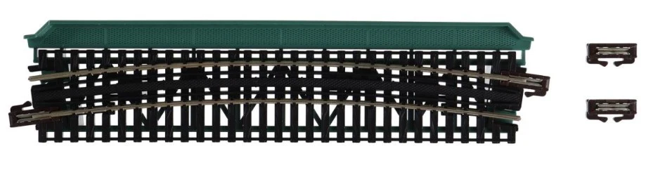 20-471 Unitrack (R481-15T) Curved Girder Bridge Green 15 Degree