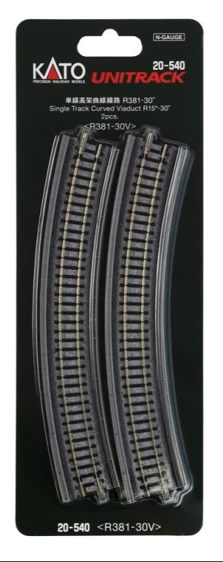 20-540 Kato 20-540 Single Track Curved Viaduct Radius 381mm 30 Deg.(2) - Image 4