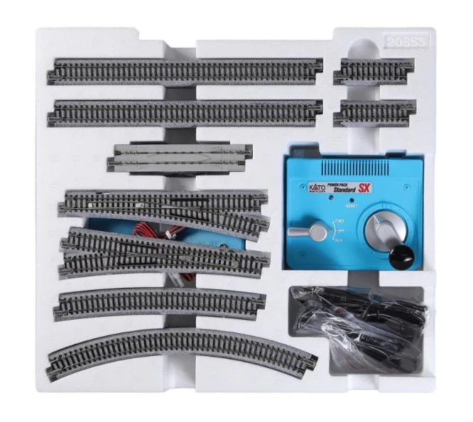 20-853 Unitrack (BM2) Oval/Passing Loop Track Set W/Controller - Image 4