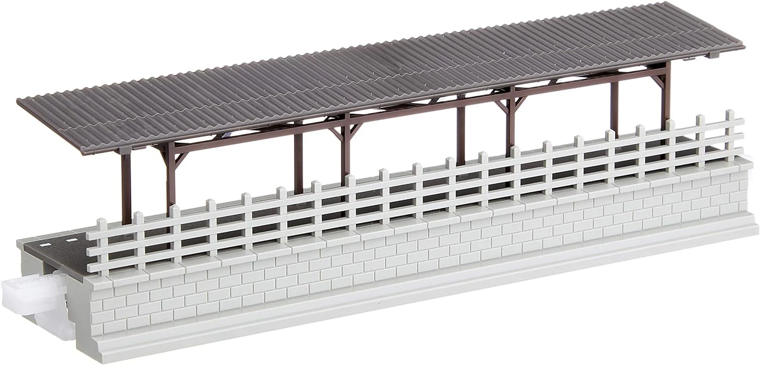 23-134 Local Line Platform With Roof (Pre-Built)