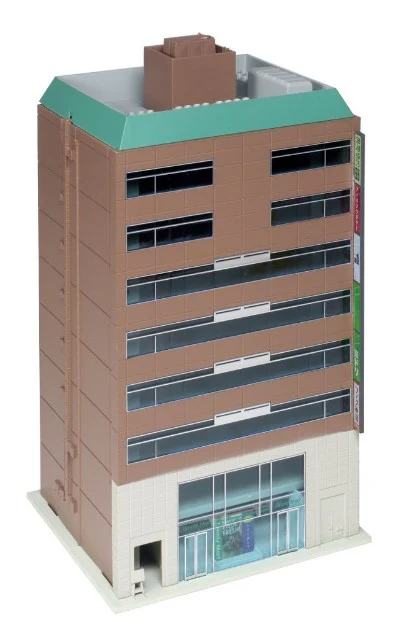 23-439B Diotown High Rise Building Offices Brown (Pre-Built)