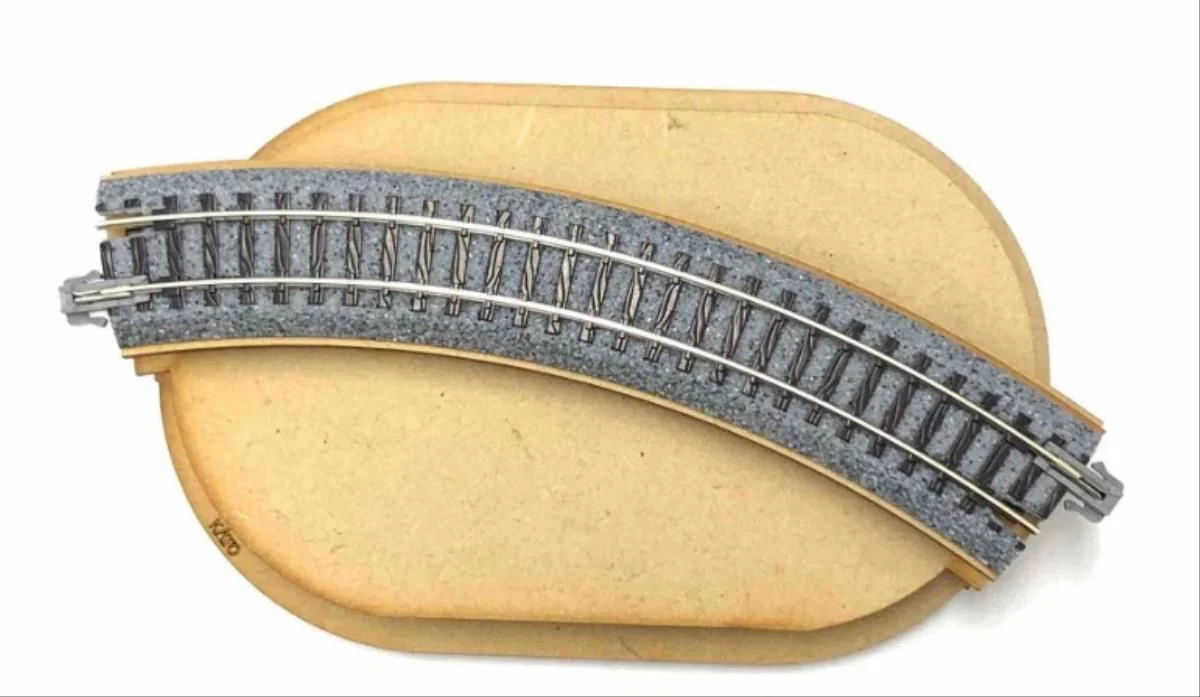 24-052 Mini Diorama Base Curve R183mm Kit with Track - Image 2