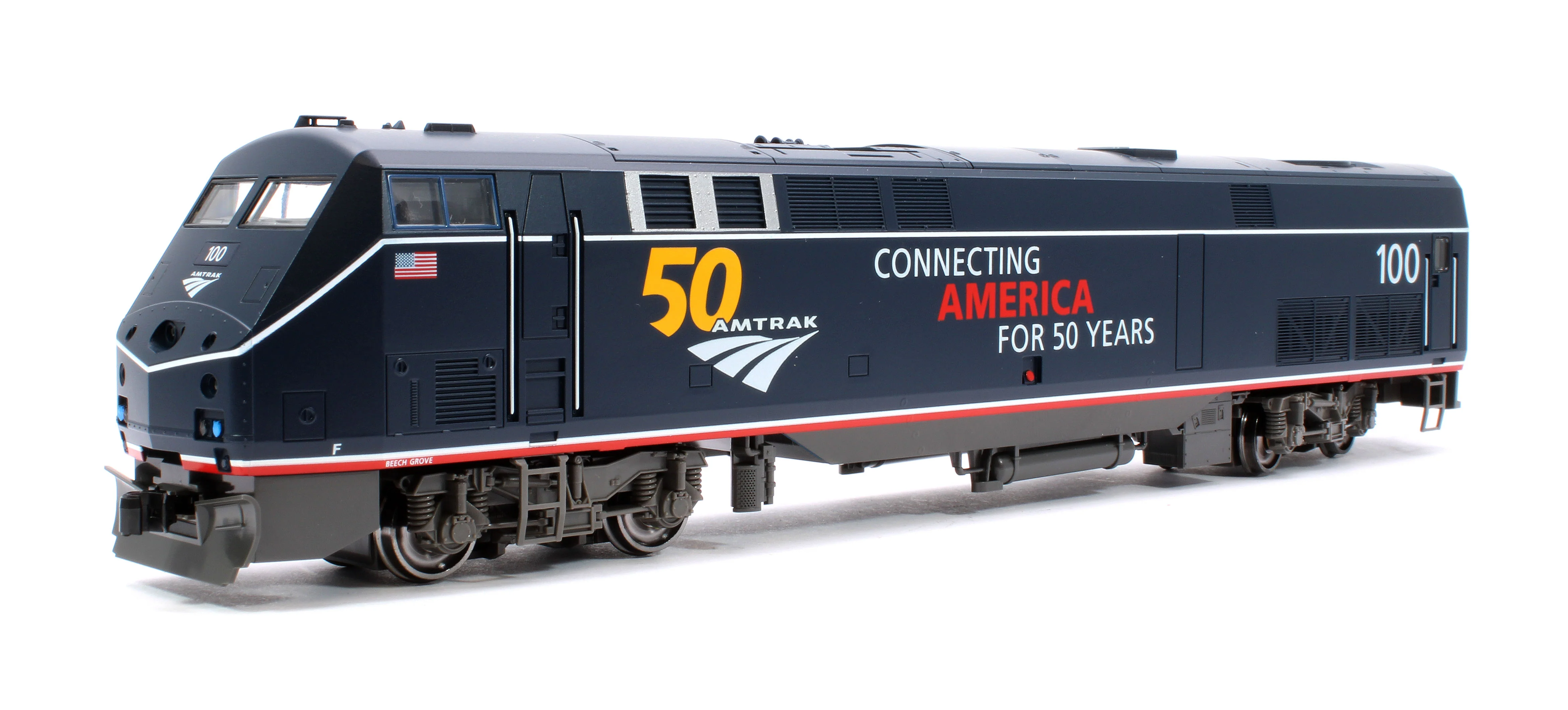 37-6113-LS P42 Genesis Amtrak 100 Anniversary Logo PhV - DCC-Sound