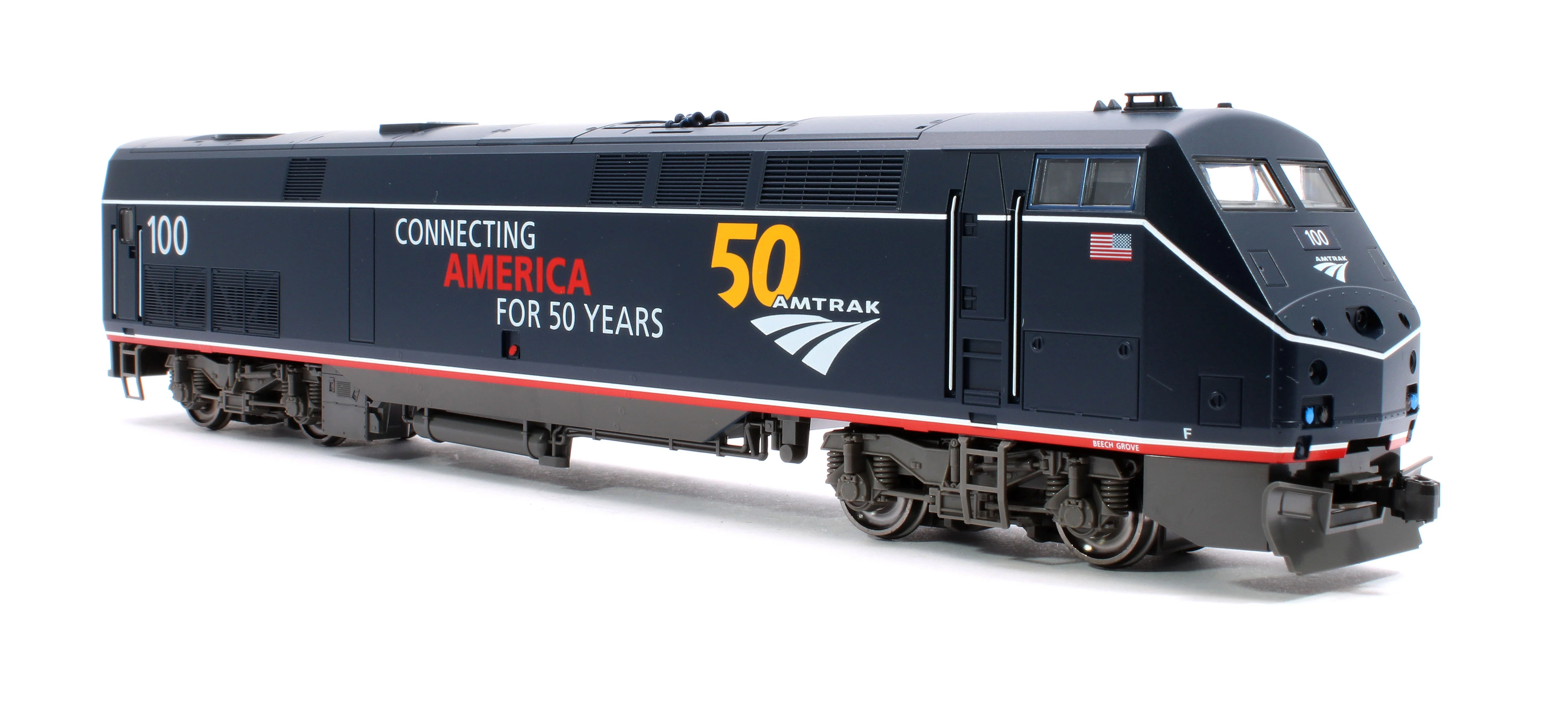 37-6113-LS P42 Genesis Amtrak 100 Anniversary Logo PhV - DCC-Sound - Image 4