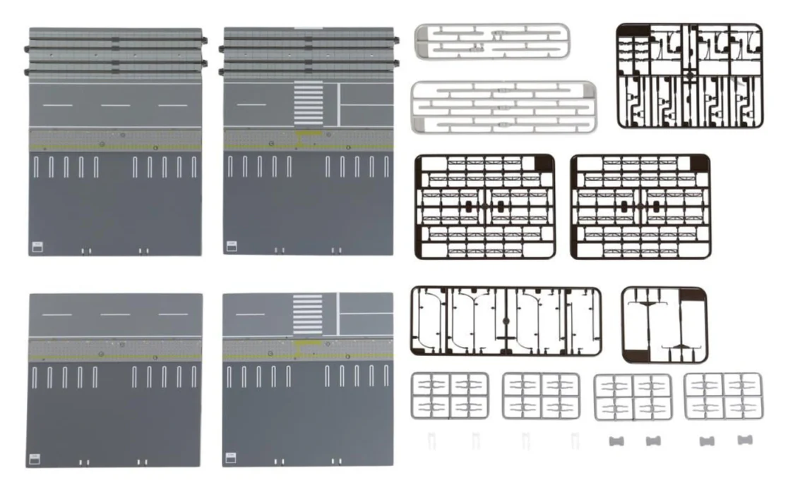 40-813 Unitram (TV3) Straight Track Expansion Set