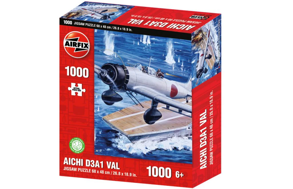 AX0006 Airfix Aichi D3A1 Val 1000 Piece Jigsaw Puzzle