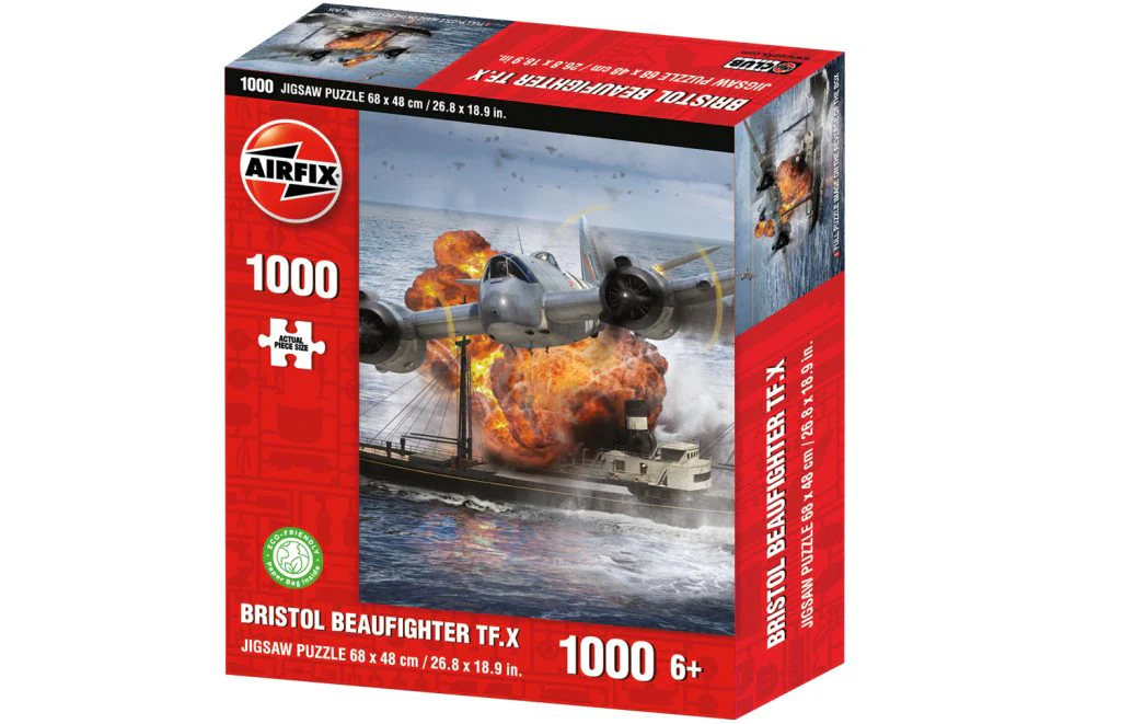 AX0009 Airfix Bristol Beaufighter TF.X 1000 Piece Jigsaw Puzzle