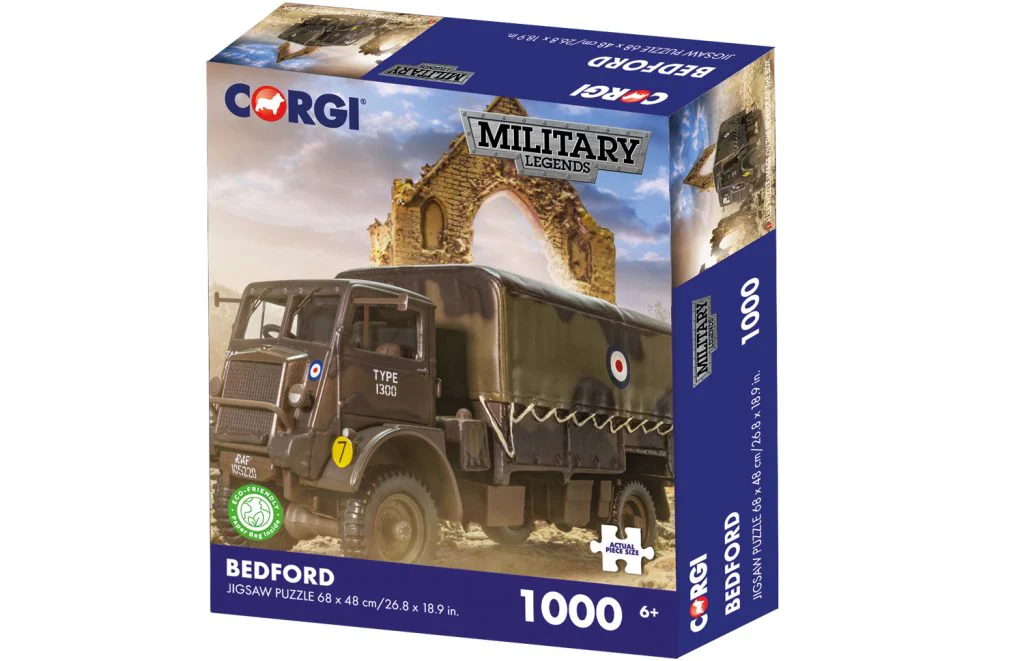 CG0006 Corgi Military Legends Bedford 1000 Piece Jigsaw Puzzle