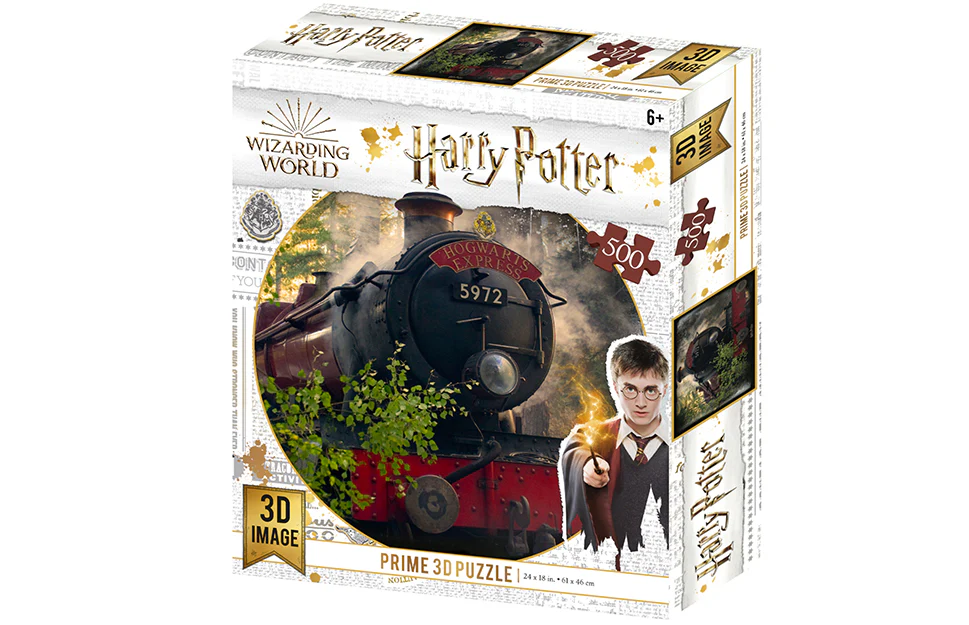 HP32506 Harry Potter 'The Hogwarts Express' 500 Piece 3D Jigsaw Puzzle