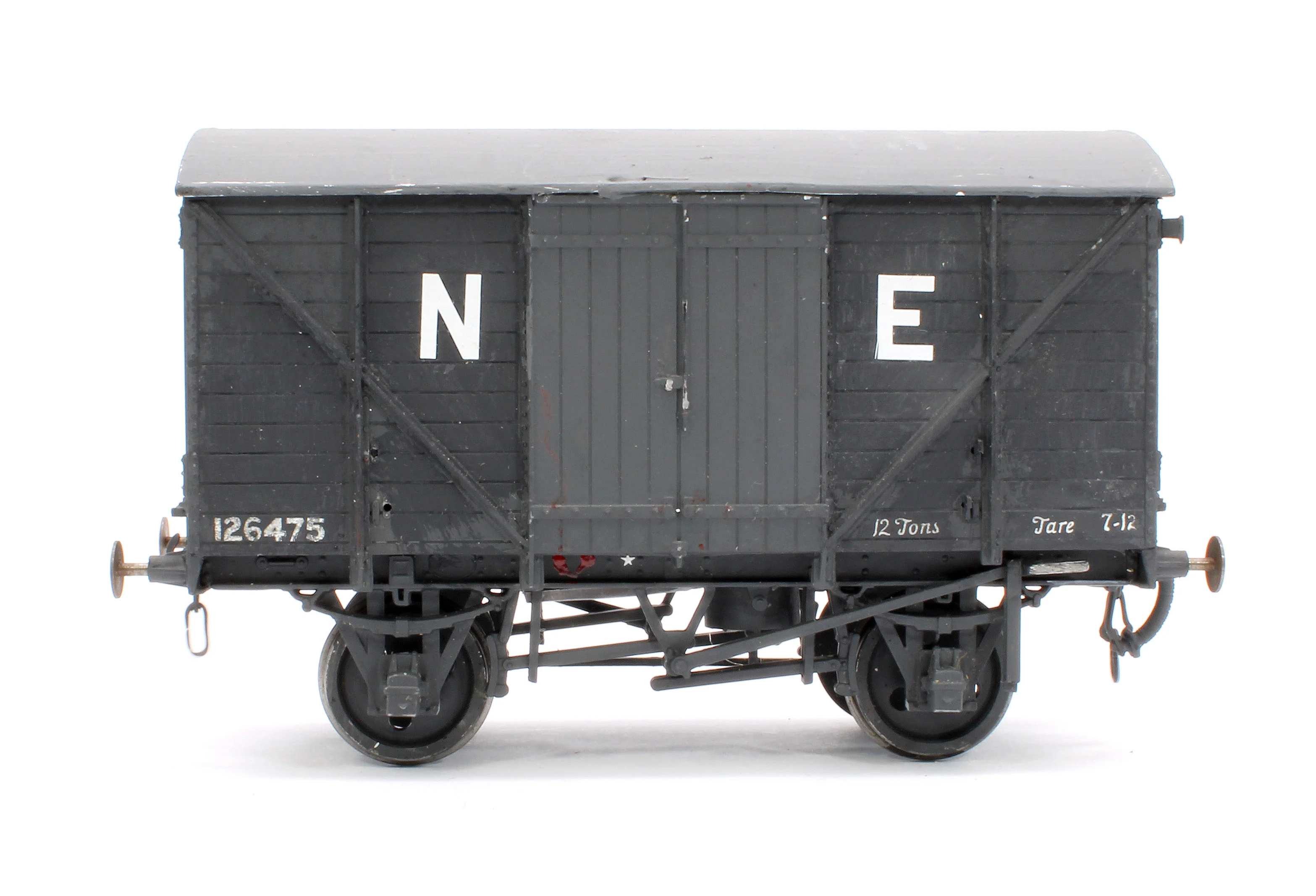 NE-126475 Pre-Owned NE 12T Vent Van No.126475 - Weathered (Unboxed) - Image 2
