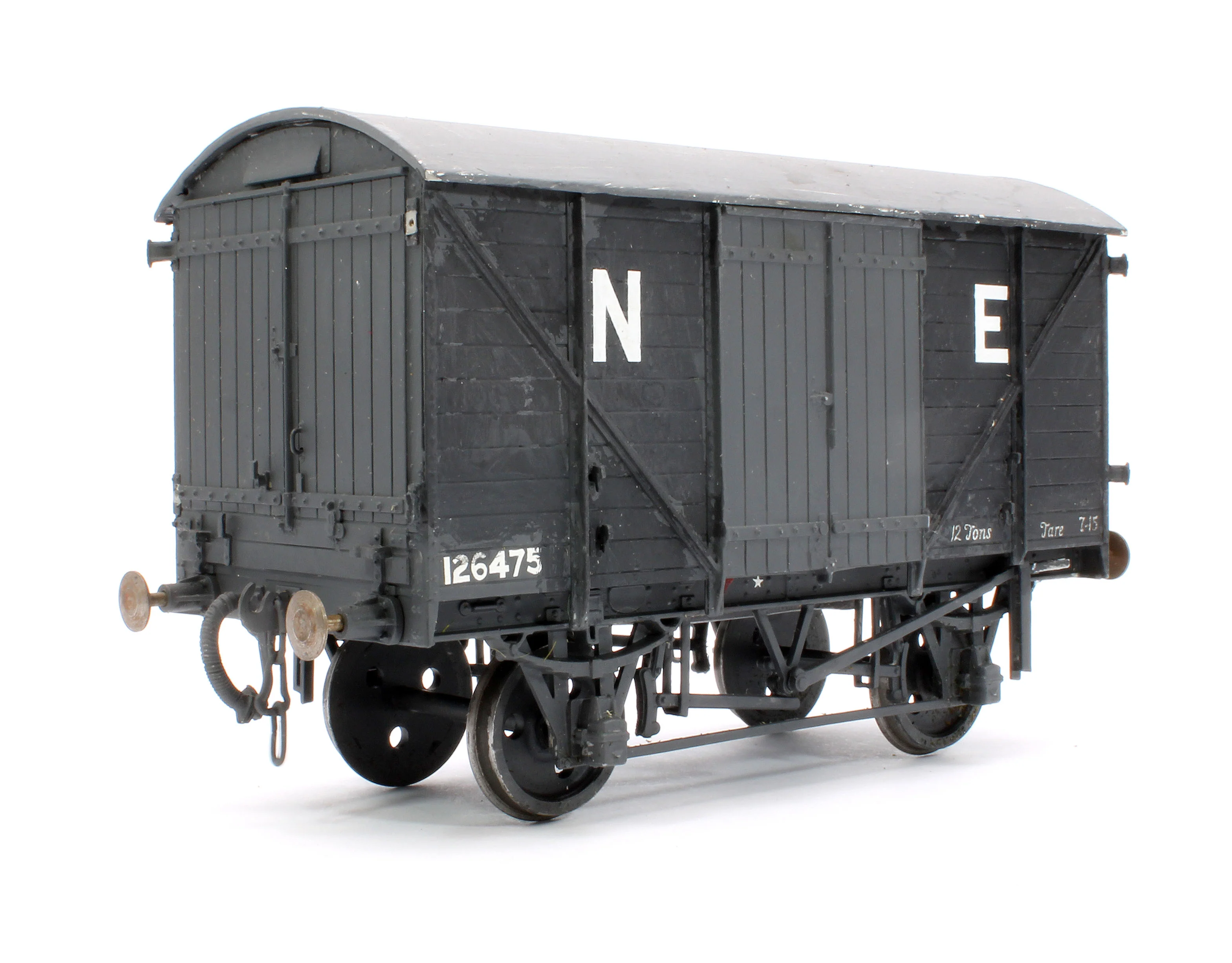 NE-126475 Pre-Owned NE 12T Vent Van No.126475 - Weathered (Unboxed) - Image 3