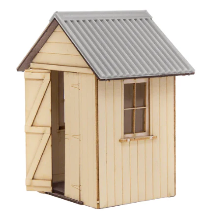 7B-003-003 Kitmaster Genesis - Lynton & Barnstaple Railway Signal Cabin Kit - Image 2