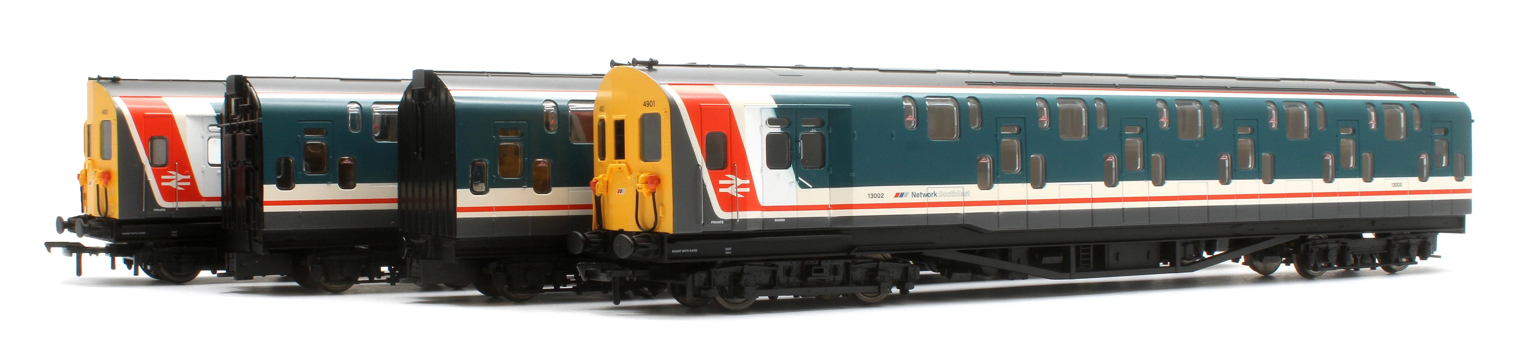 4DD-OO-R-1-NSE Bulleid Class 4DD Double Decker 4 Car EMU 4901 'What If' Network SouthEast