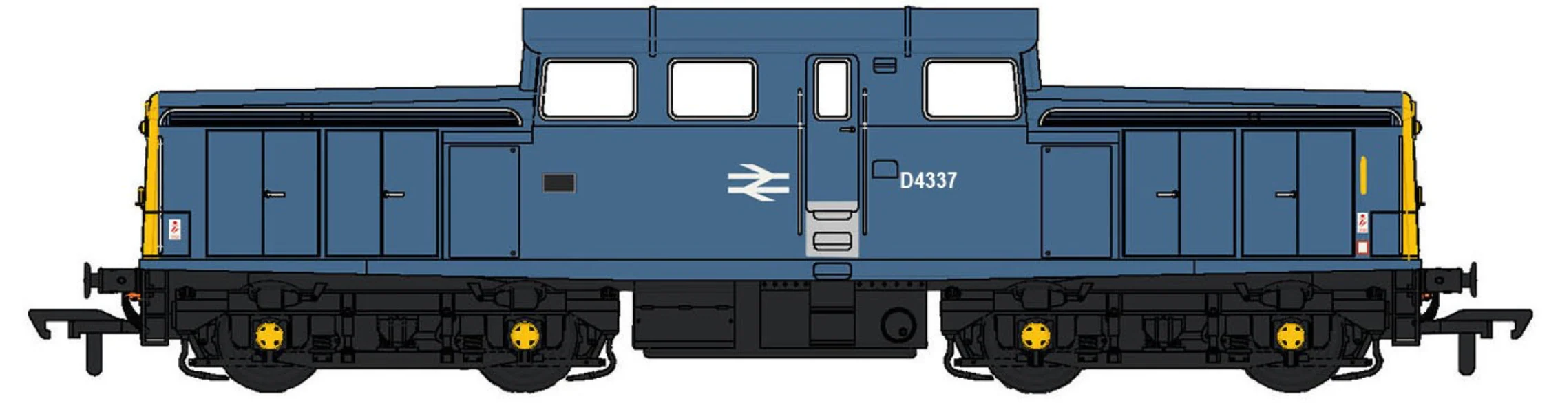 KRM-DHP-OO-R-BLUE Clayton DHP1 BR Blue No.D4337 Diesel Locomotive - Image 2