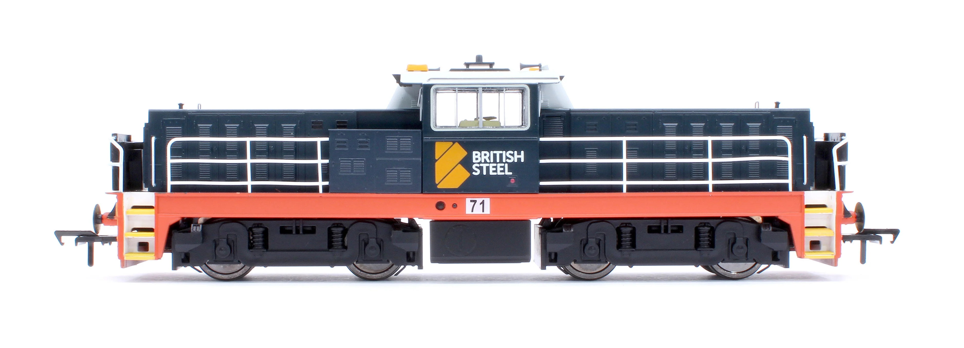 KRM-HUN-OO-S-71 Hunslet Bo-Bo in British Steel Blue No.71 Diesel Locomotive - DCC Sound - Image 5