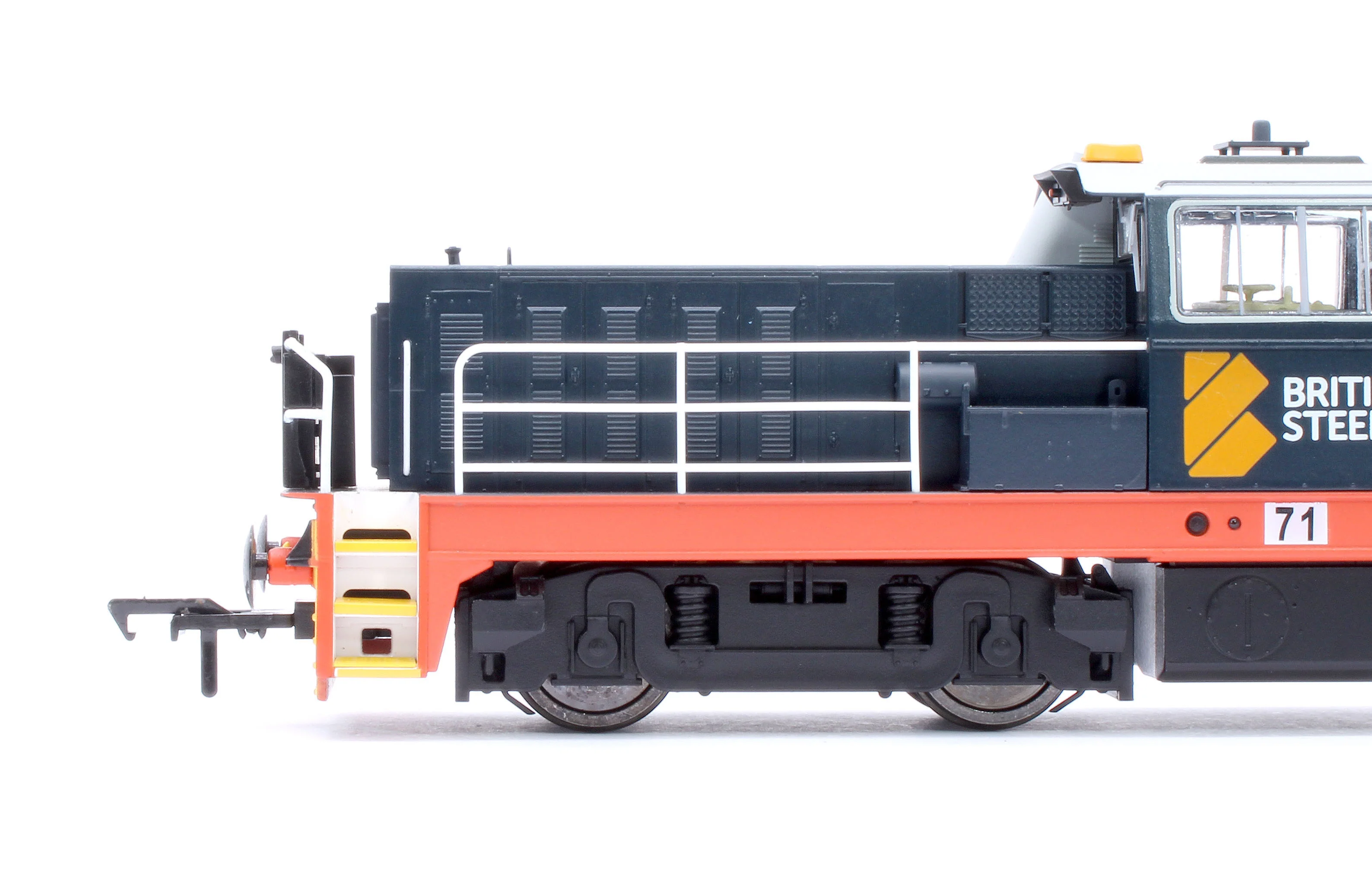 KRM-HUN-OO-S-71 Hunslet Bo-Bo in British Steel Blue No.71 Diesel Locomotive - DCC Sound - Image 7