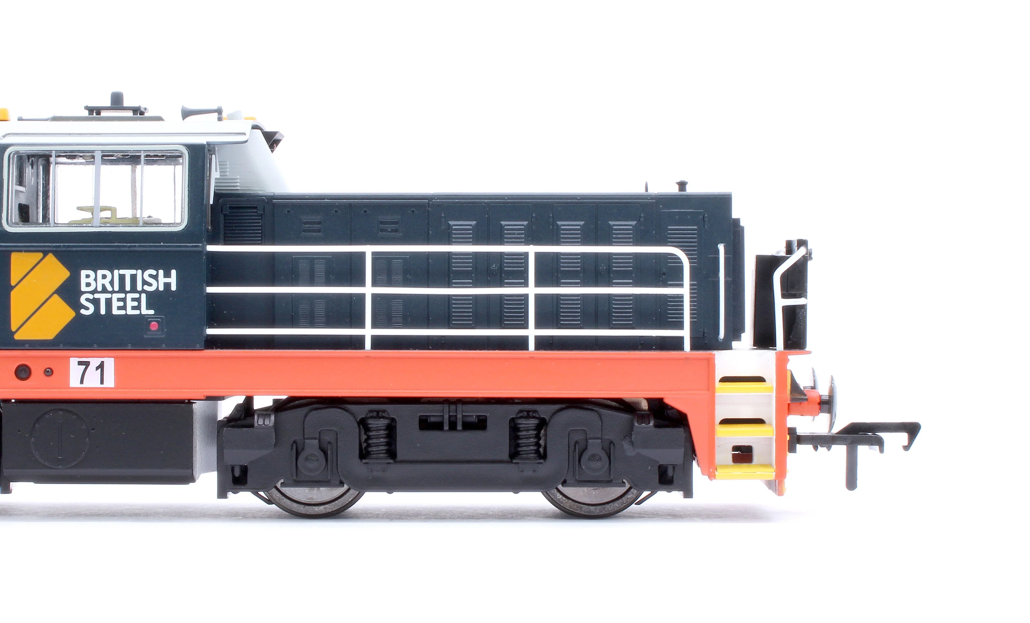 KRM-HUN-OO-S-71 Hunslet Bo-Bo in British Steel Blue No.71 Diesel Locomotive - DCC Sound - Image 8