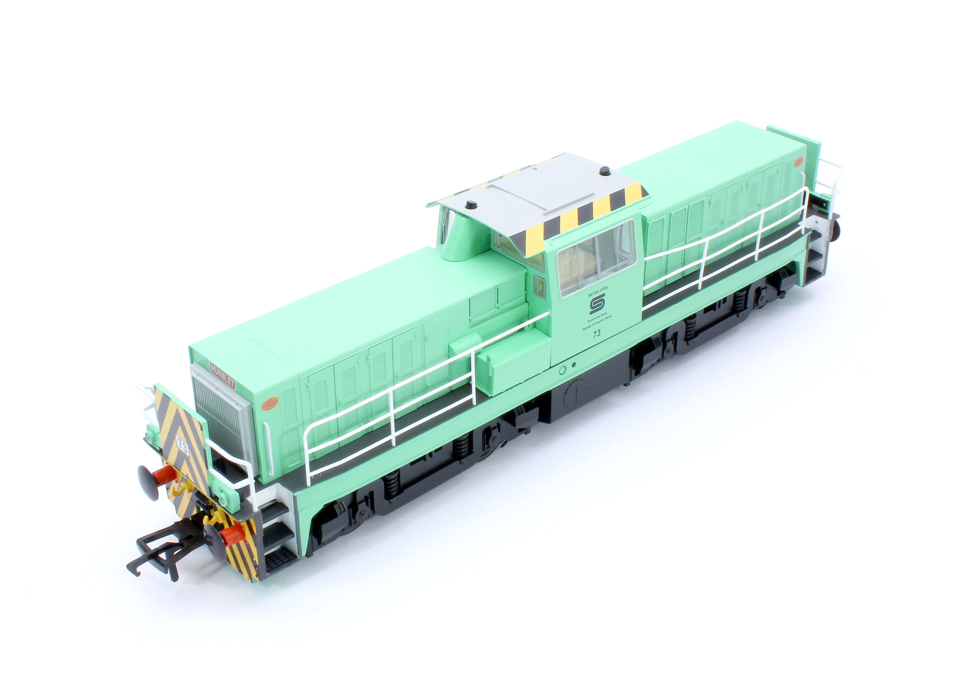 KRM-HUN-OO-S-73 Hunslet Bo-Bo in Delivery Green No.73 Diesel Locomotive - DCC Sound - Image 11