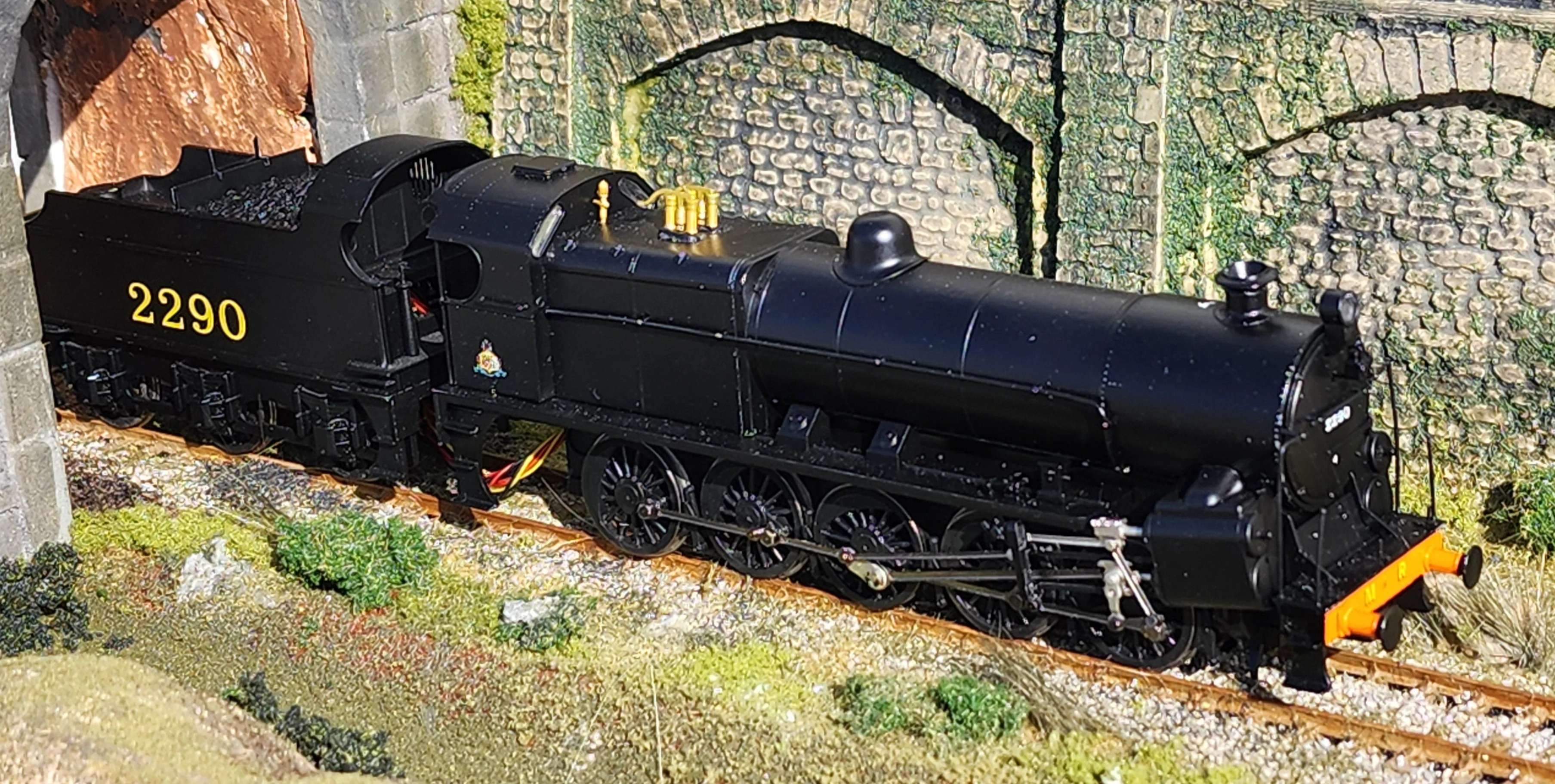 KRM-BIG-OO-MR-F MR 0-10-0 Lickey Banker ‘Big Bertha’ MR Black 2290 Steam Locomotive - DCC Fitted
