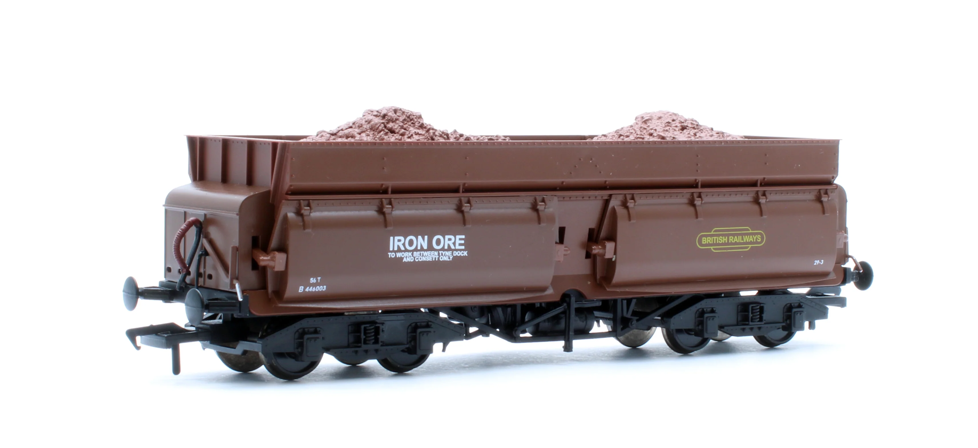 KRM-CON-OO-3H Set of 3 Consett Iron Ore Wagons - Pack H (With Load) - Image 4