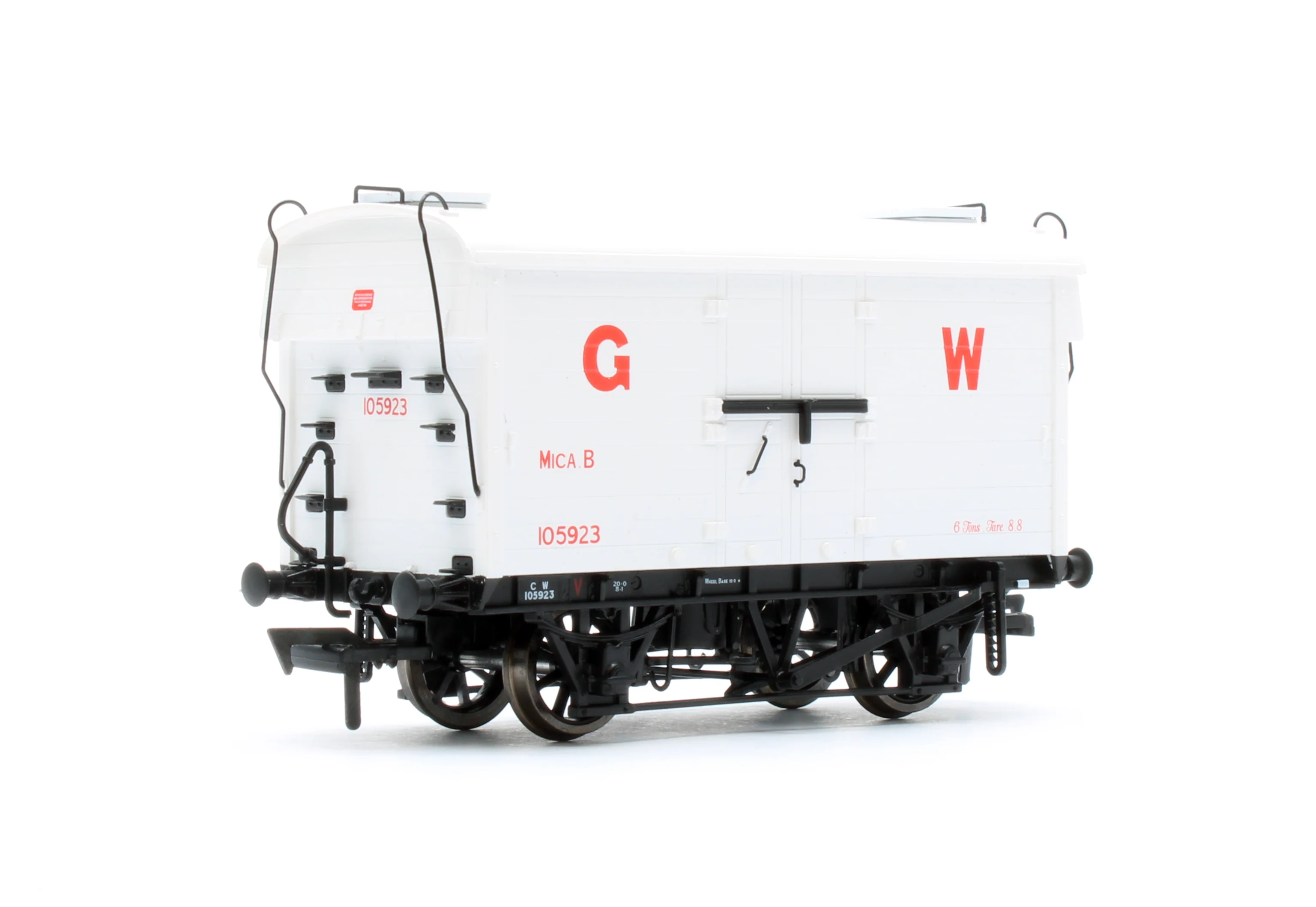 KRM-MICA-OO-B GWR ‘Mica B’ Refrigerated Meat Van - Didcot Preserved Wagons - Pack of 3 - Image 4
