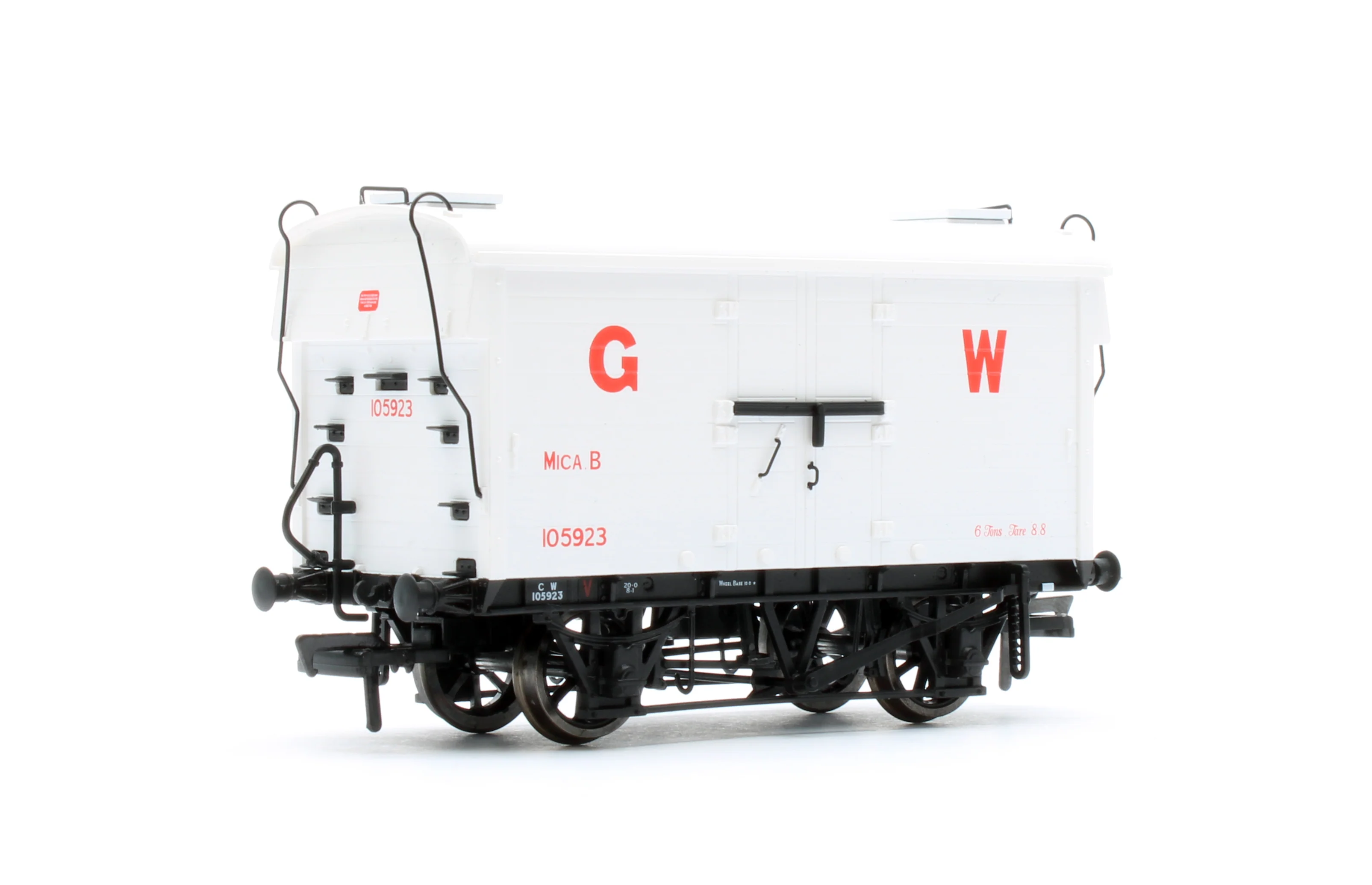 KRM-MICA-OO-B GWR ‘Mica B’ Refrigerated Meat Van - Didcot Preserved Wagons - Pack of 3 - Image 5