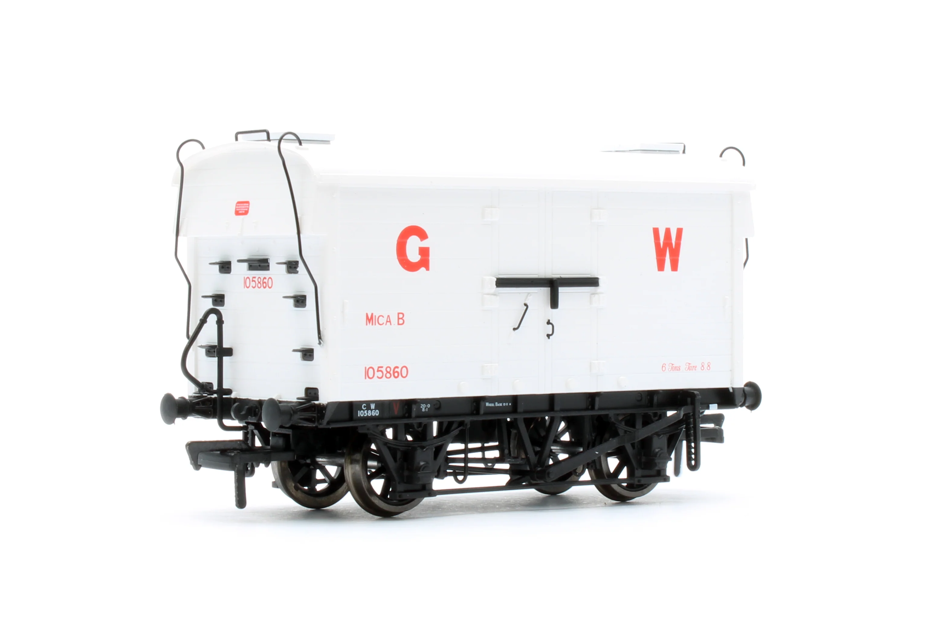 KRM-MICA-OO-B GWR ‘Mica B’ Refrigerated Meat Van - Didcot Preserved Wagons - Pack of 3 - Image 7