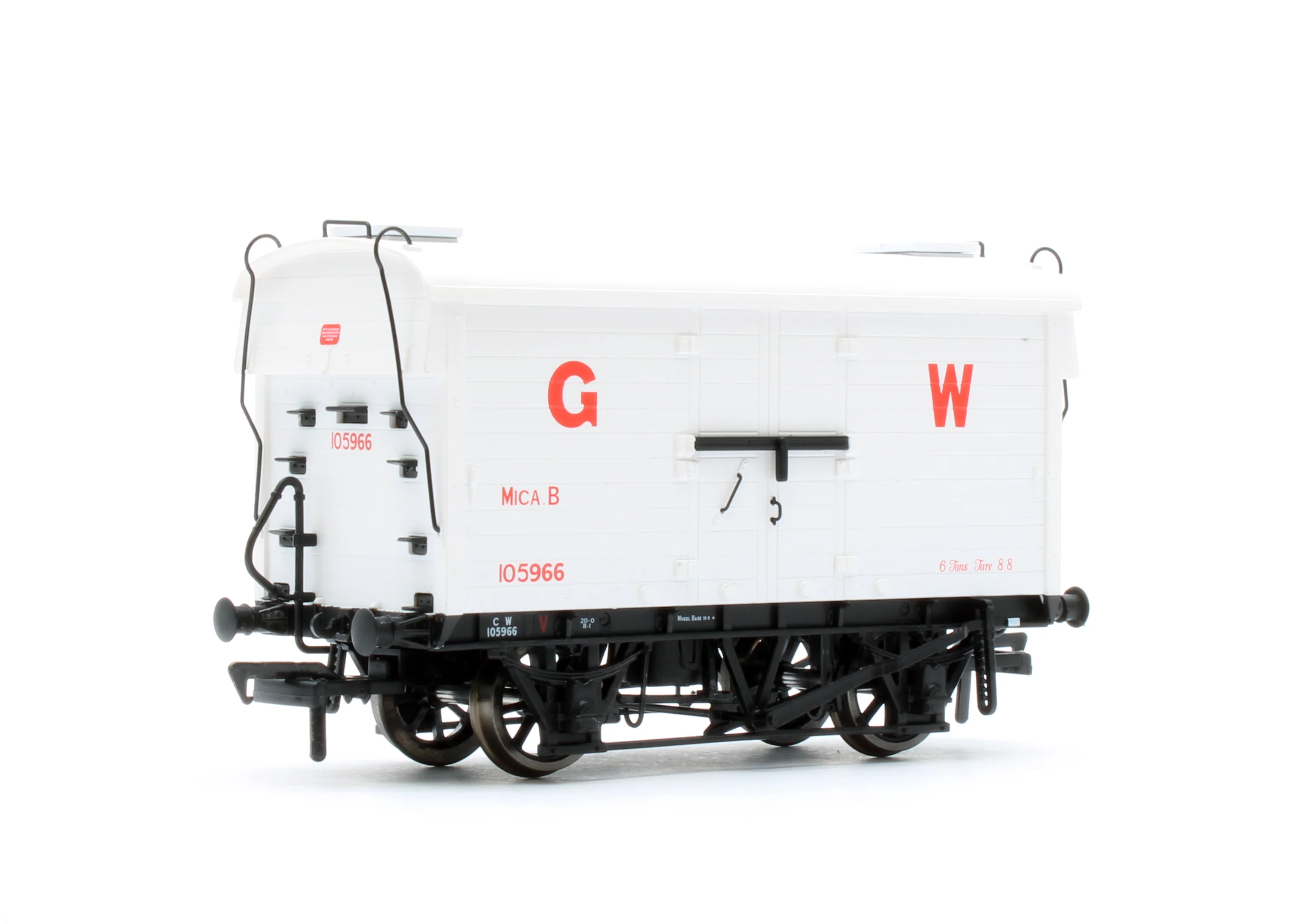 KRM-MICA-OO-B GWR ‘Mica B’ Refrigerated Meat Van - Didcot Preserved Wagons - Pack of 3 - Image 8