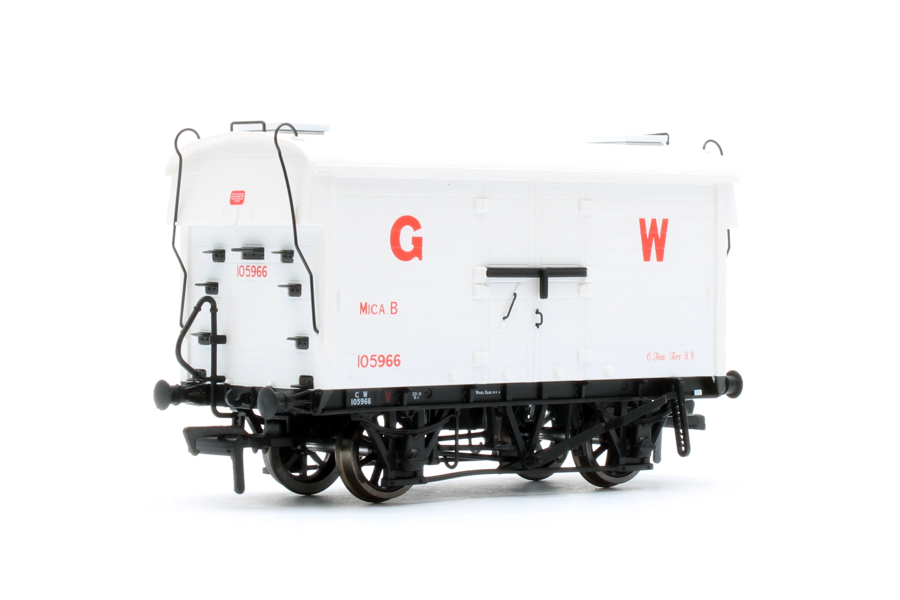 KRM-MICA-OO-B GWR ‘Mica B’ Refrigerated Meat Van - Didcot Preserved Wagons - Pack of 3 - Image 9
