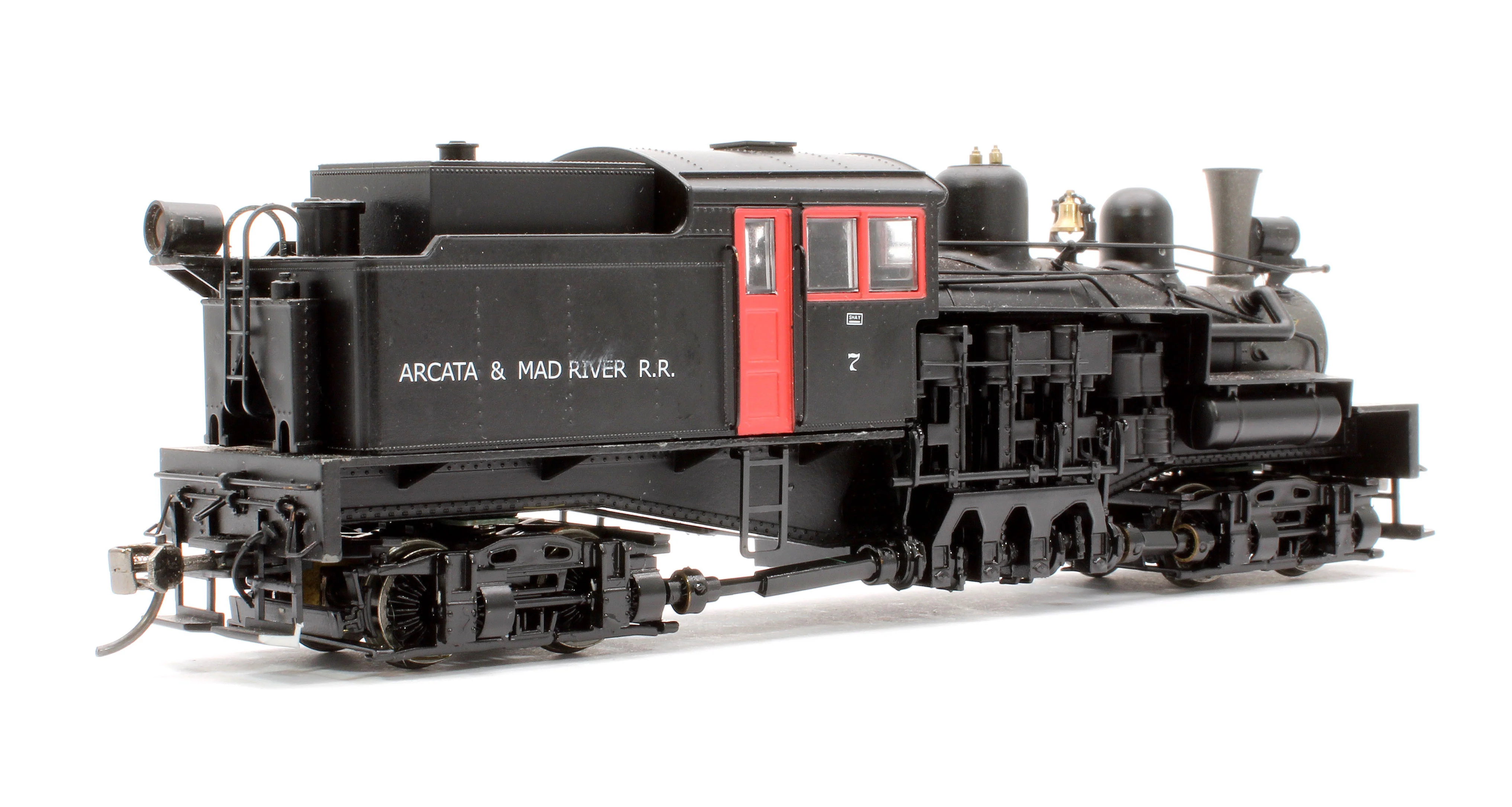 KRM-SHAY-HO-S-A7 The Shay, Arcata #7 50 Ton 2-Truck Shay Locomotive (DCC Sound) - Image 3