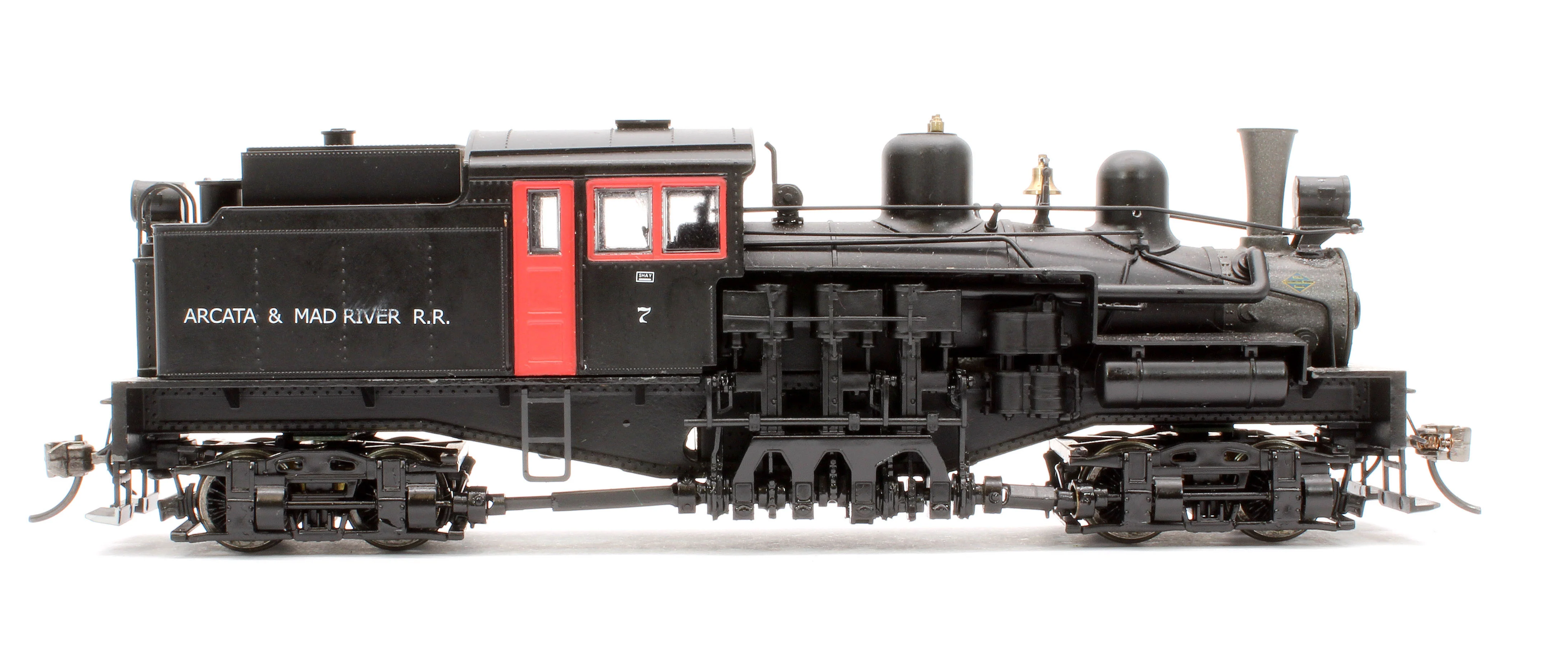 KRM-SHAY-HO-S-A7 The Shay, Arcata #7 50 Ton 2-Truck Shay Locomotive (DCC Sound) - Image 6