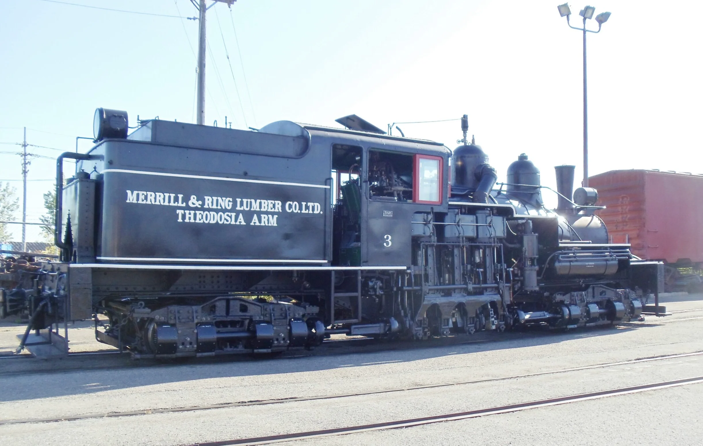 KRM-SHAY-HO-S-S12 The Shay, Southwestern Portland Cement #12 50 Ton 2-Truck Shay Locomotive (DCC Sound) - Image 5