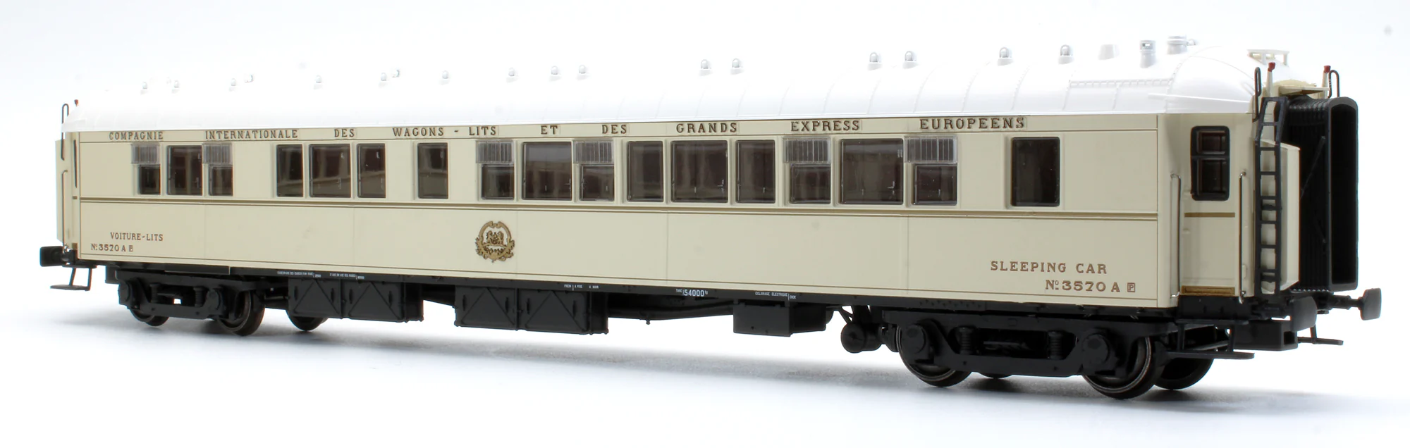 49139 Pre-Owned 3-piece sleeping car set type WL S1 of the CIWL, era II - Image 6
