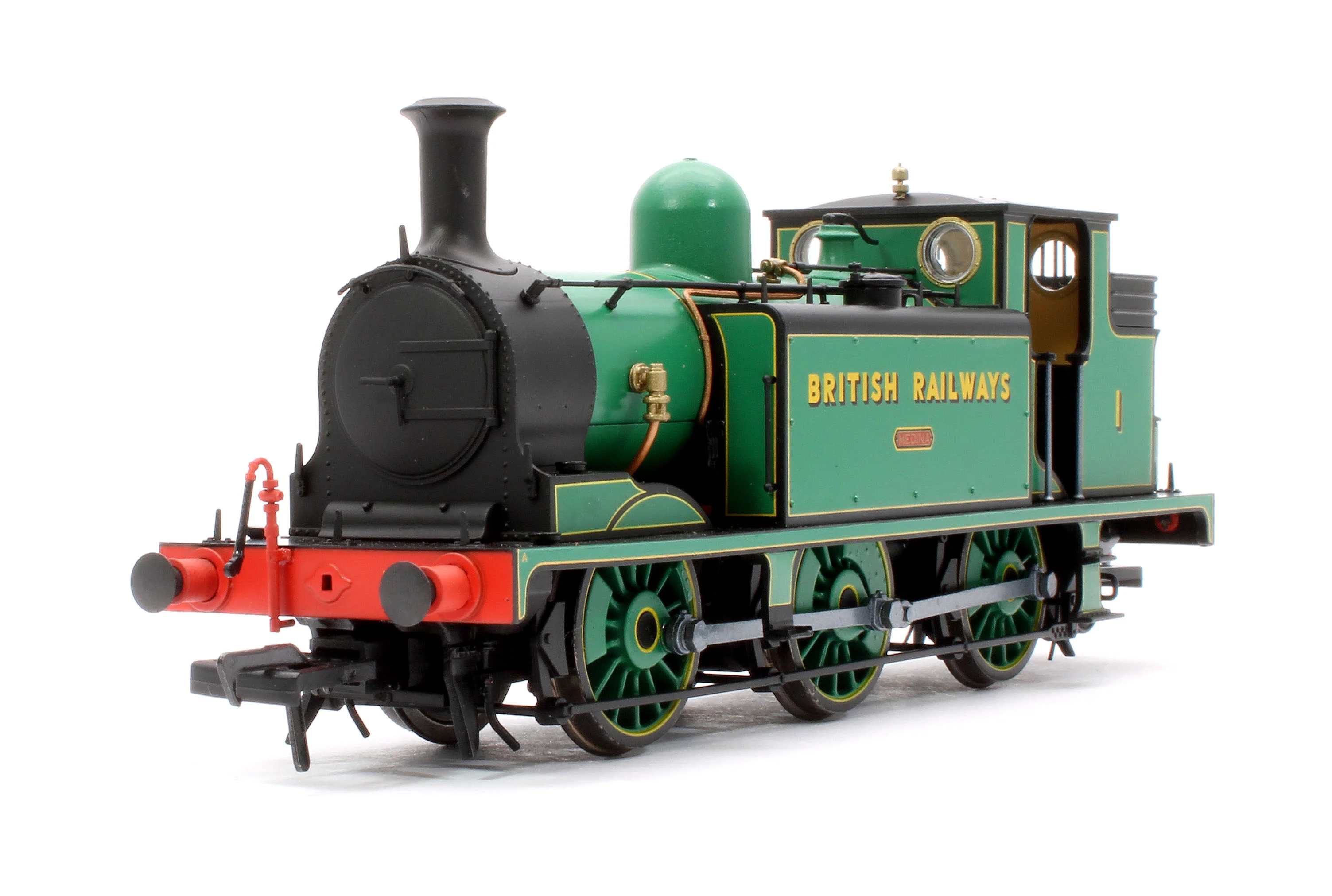 936512 LBSCR Stroudley ‘E1’ 0-6-0T No. 1 Medina, BR Green, ‘Sunshine’ Lettering - Steam Tank Locomotive - DCC Sound - Image 8