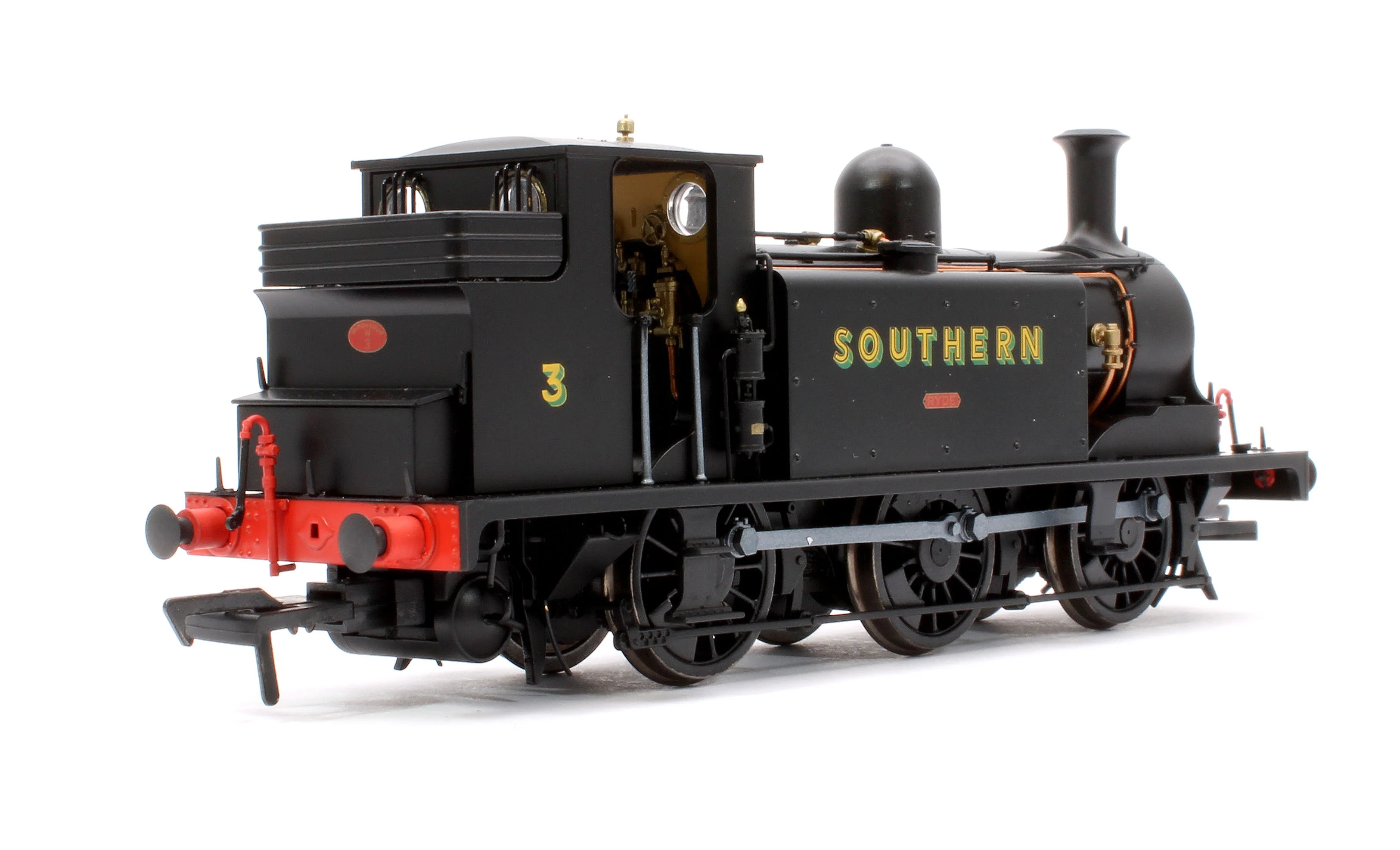 936513 LBSCR Stroudley ‘E1’ 0-6-0T No. 3 Ryde, Southern Black, ‘Sunshine' Lettering - Steam Tank Locomotive - DCC Sound - Image 3