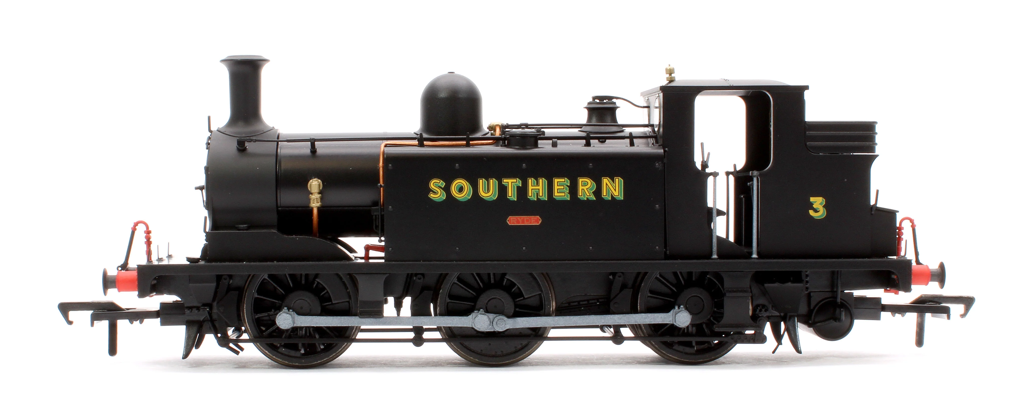 936513 LBSCR Stroudley ‘E1’ 0-6-0T No. 3 Ryde, Southern Black, ‘Sunshine' Lettering - Steam Tank Locomotive - DCC Sound - Image 5
