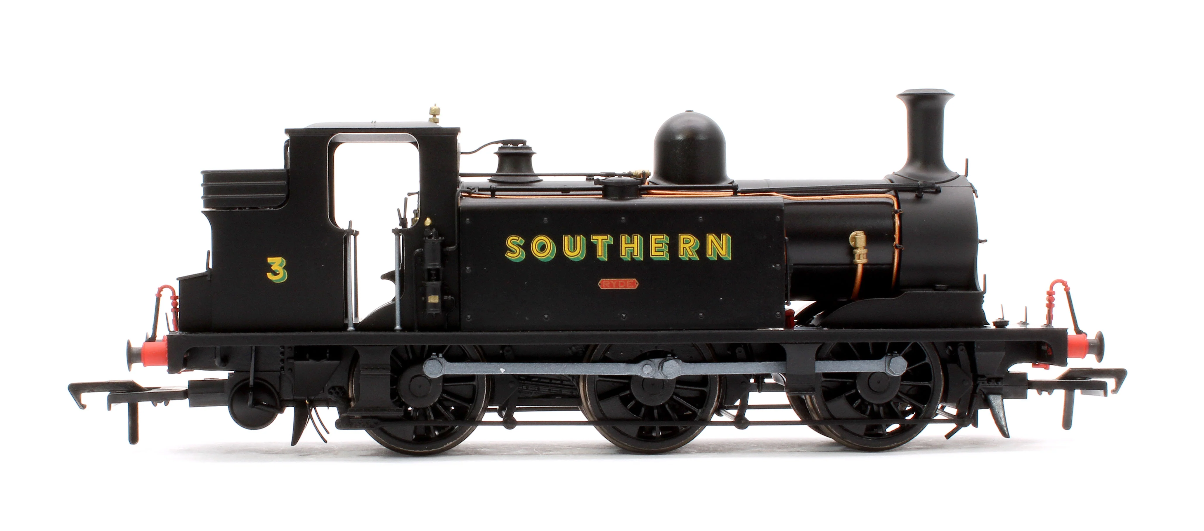 936513 LBSCR Stroudley ‘E1’ 0-6-0T No. 3 Ryde, Southern Black, ‘Sunshine' Lettering - Steam Tank Locomotive - DCC Sound - Image 6