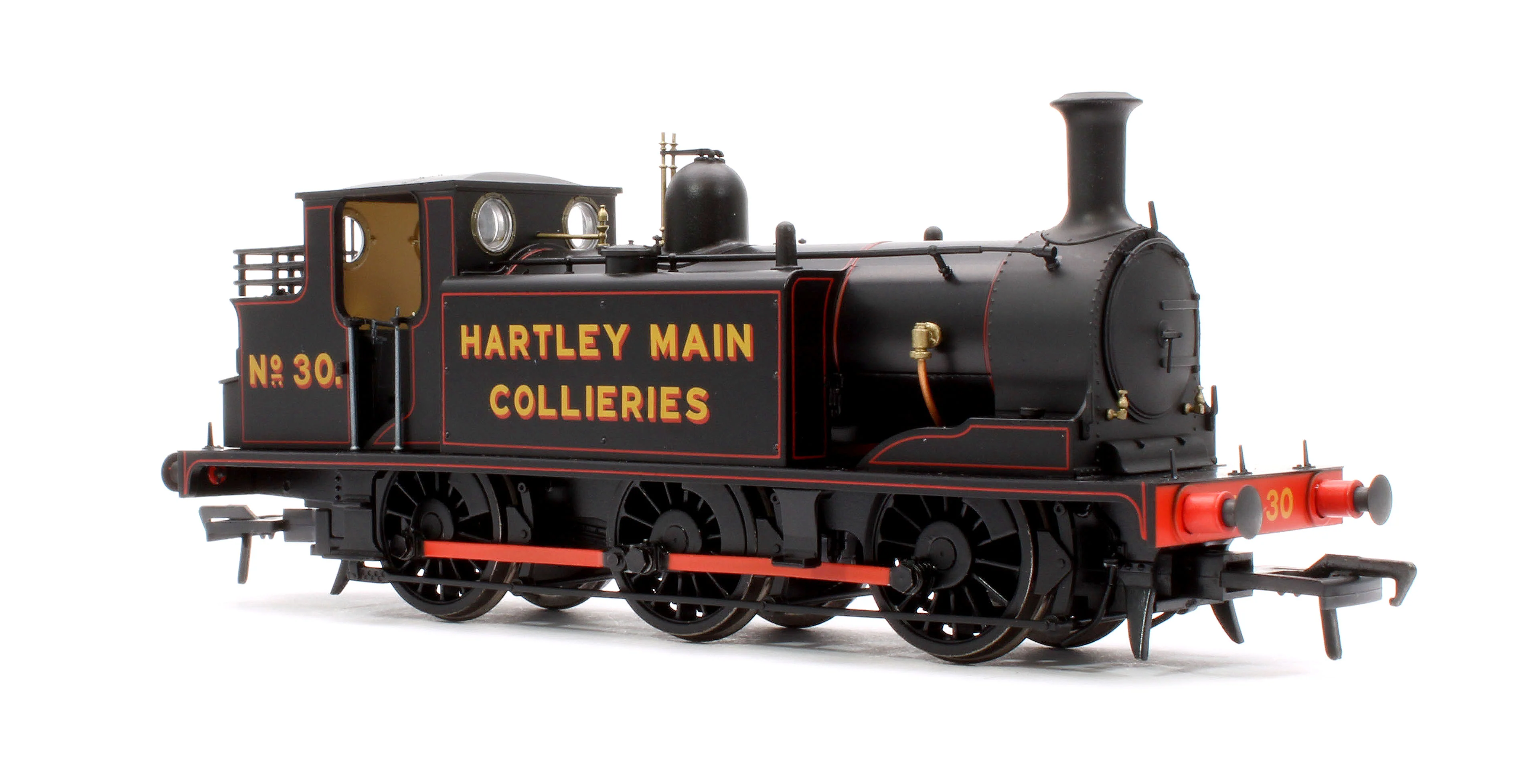 936014 LBSCR Stroudley ‘E1’ 0-6-0T No. 30, Hartley Main Colliery Livery - Steam Tank Locomotive - Image 4