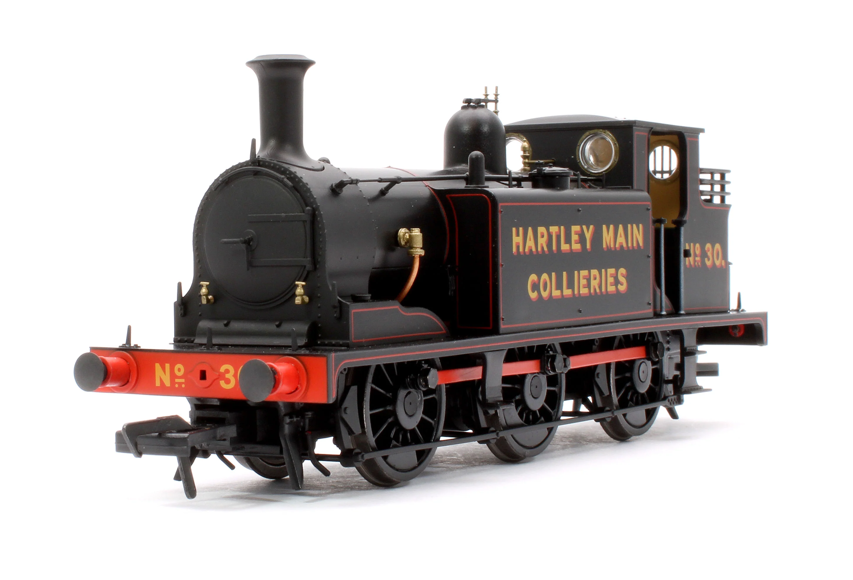 936014 LBSCR Stroudley ‘E1’ 0-6-0T No. 30, Hartley Main Colliery Livery - Steam Tank Locomotive - Image 8