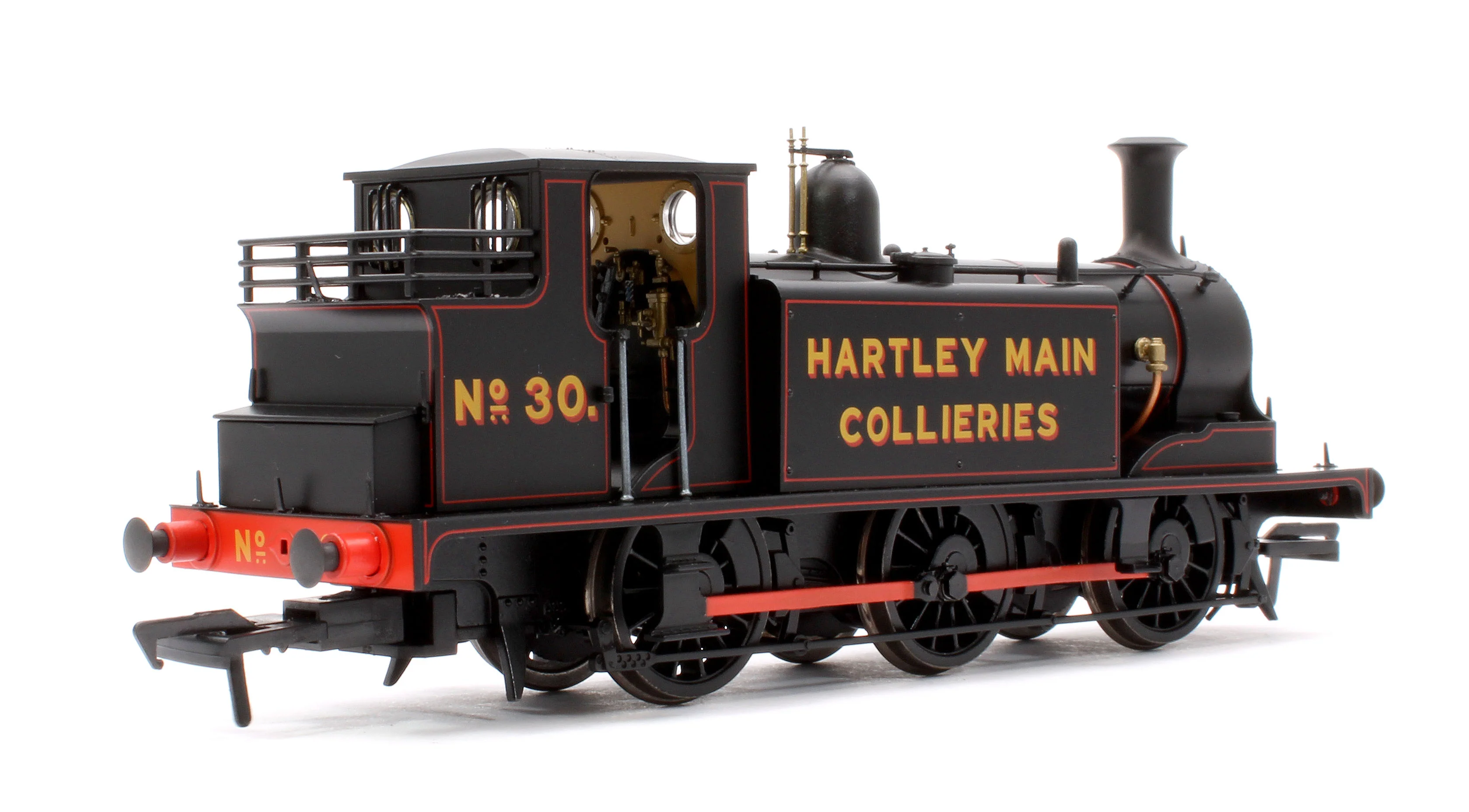 936514 LBSCR Stroudley ‘E1’ 0-6-0T No. 30, Hartley Main Colliery Livery - Steam Tank Locomotive - DCC Sound - Image 3