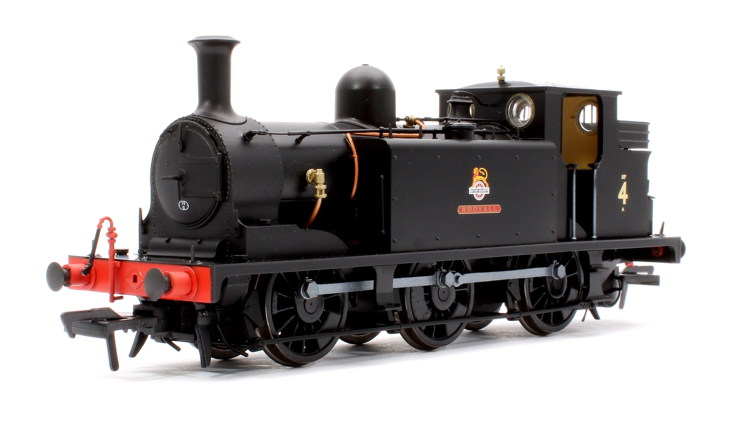 936518 LBSCR Stroudley ‘E1’ 0-6-0T No. 4 Wroxall in BR unlined black with early emblem - Steam Tank Locomotive - DCC Sound