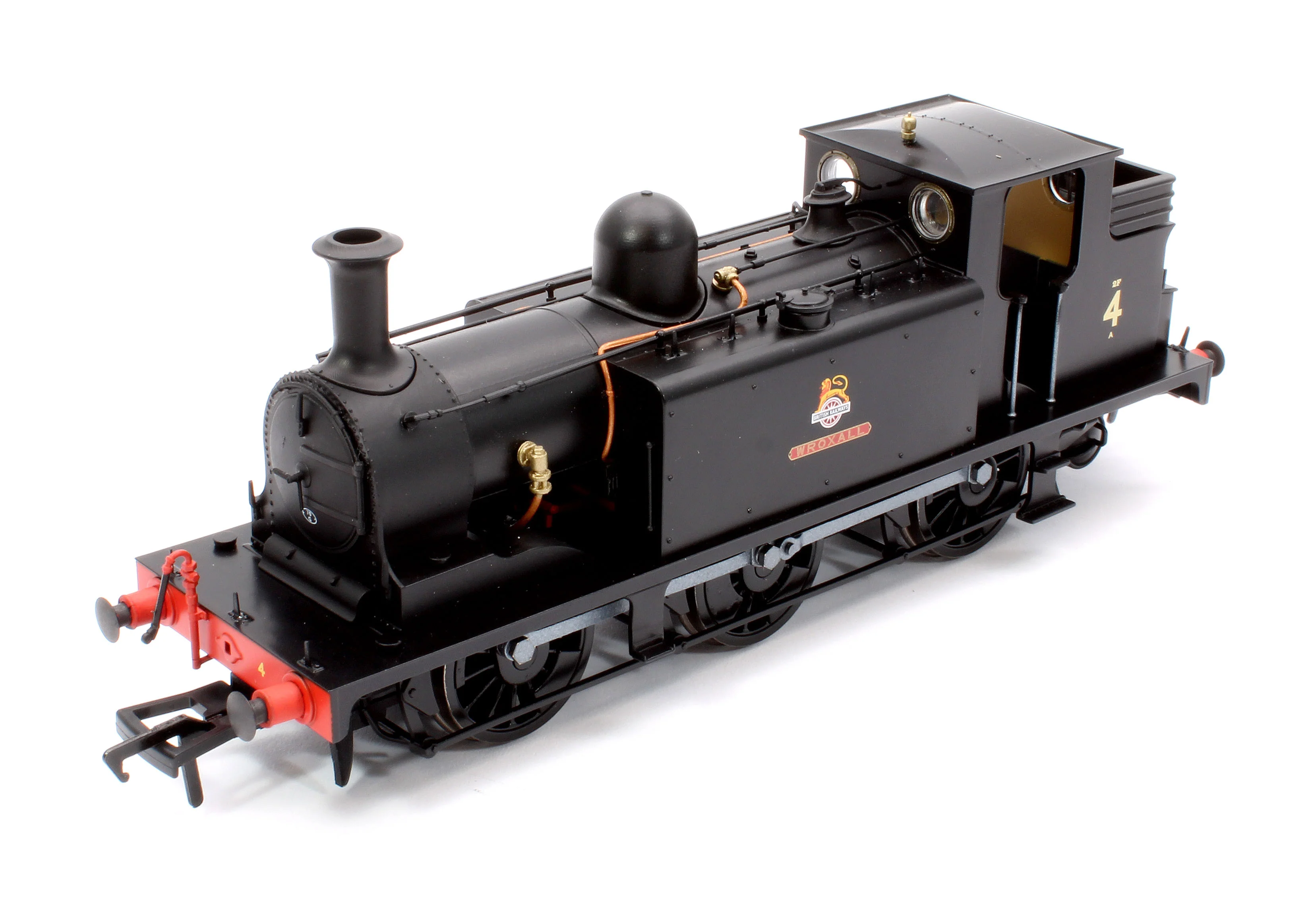 936518 LBSCR Stroudley ‘E1’ 0-6-0T No. 4 Wroxall in BR unlined black with early emblem - Steam Tank Locomotive - DCC Sound - Image 10