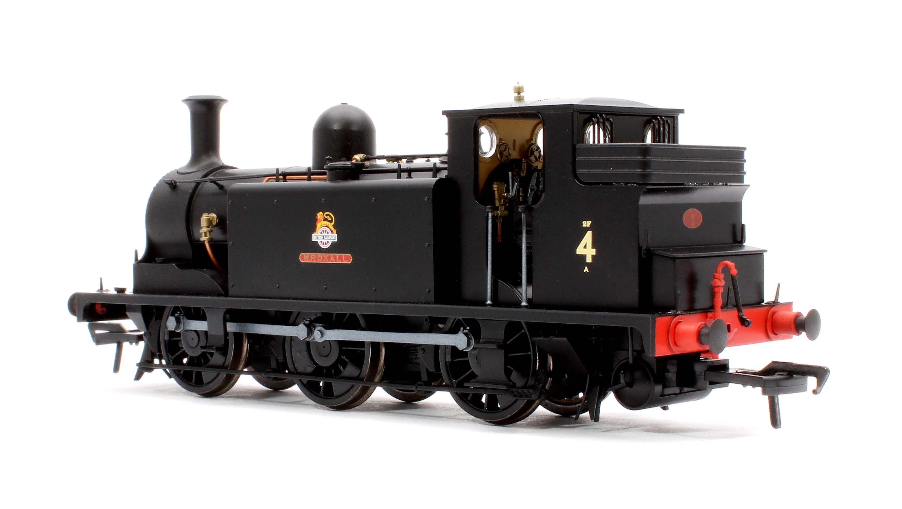 936518 LBSCR Stroudley ‘E1’ 0-6-0T No. 4 Wroxall in BR unlined black with early emblem - Steam Tank Locomotive - DCC Sound - Image 2