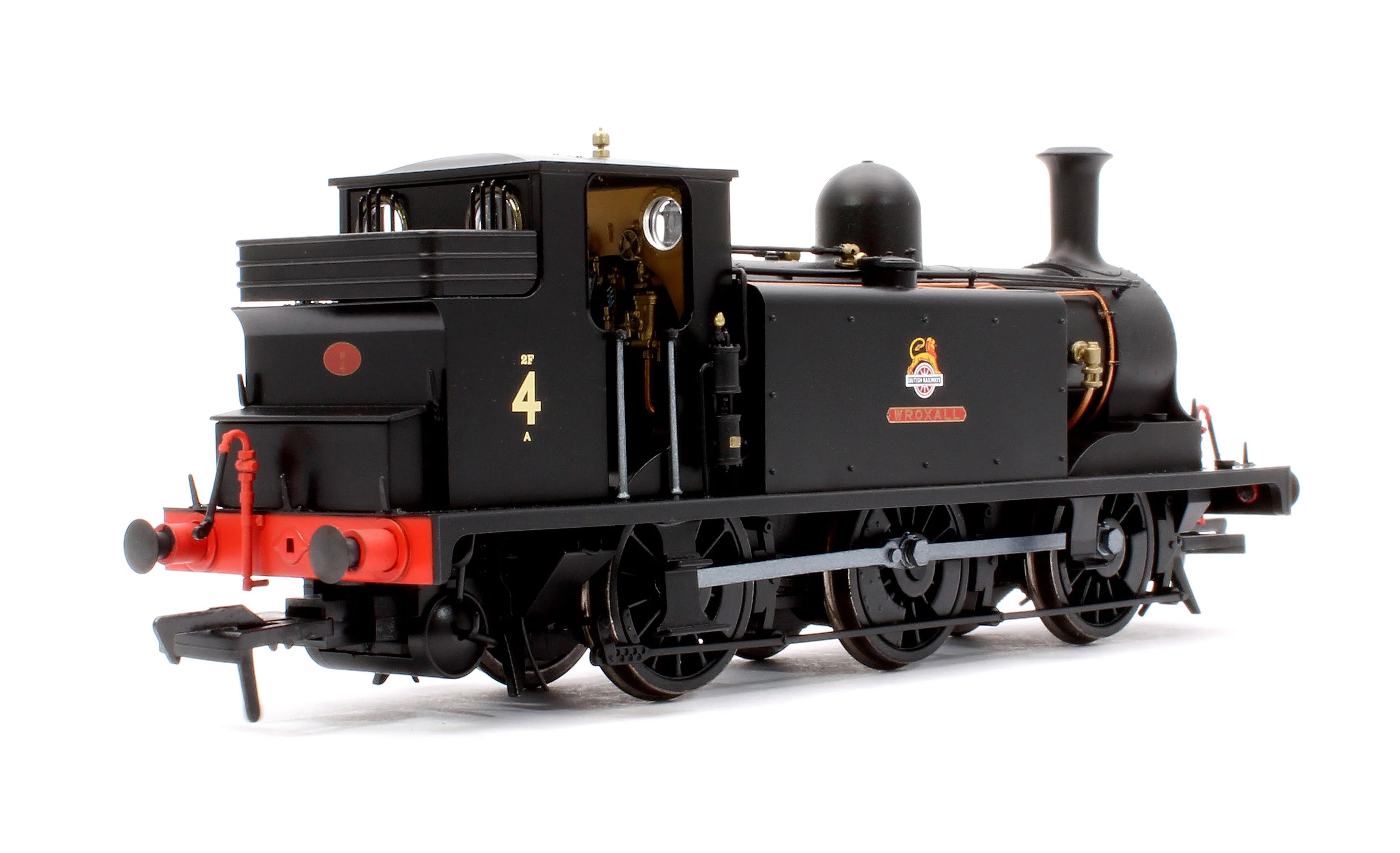 936518 LBSCR Stroudley ‘E1’ 0-6-0T No. 4 Wroxall in BR unlined black with early emblem - Steam Tank Locomotive - DCC Sound - Image 3