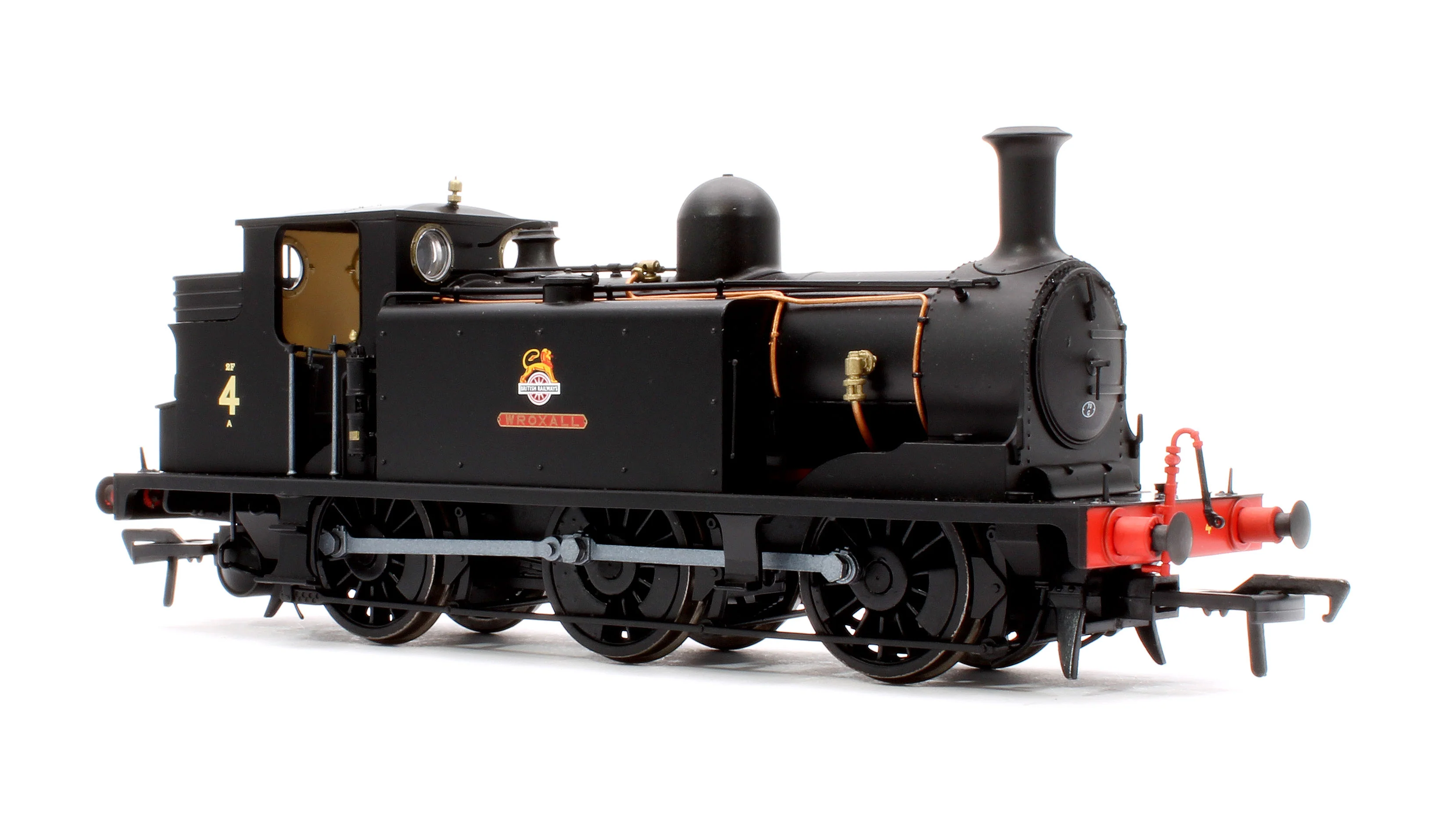 936518 LBSCR Stroudley ‘E1’ 0-6-0T No. 4 Wroxall in BR unlined black with early emblem - Steam Tank Locomotive - DCC Sound - Image 4