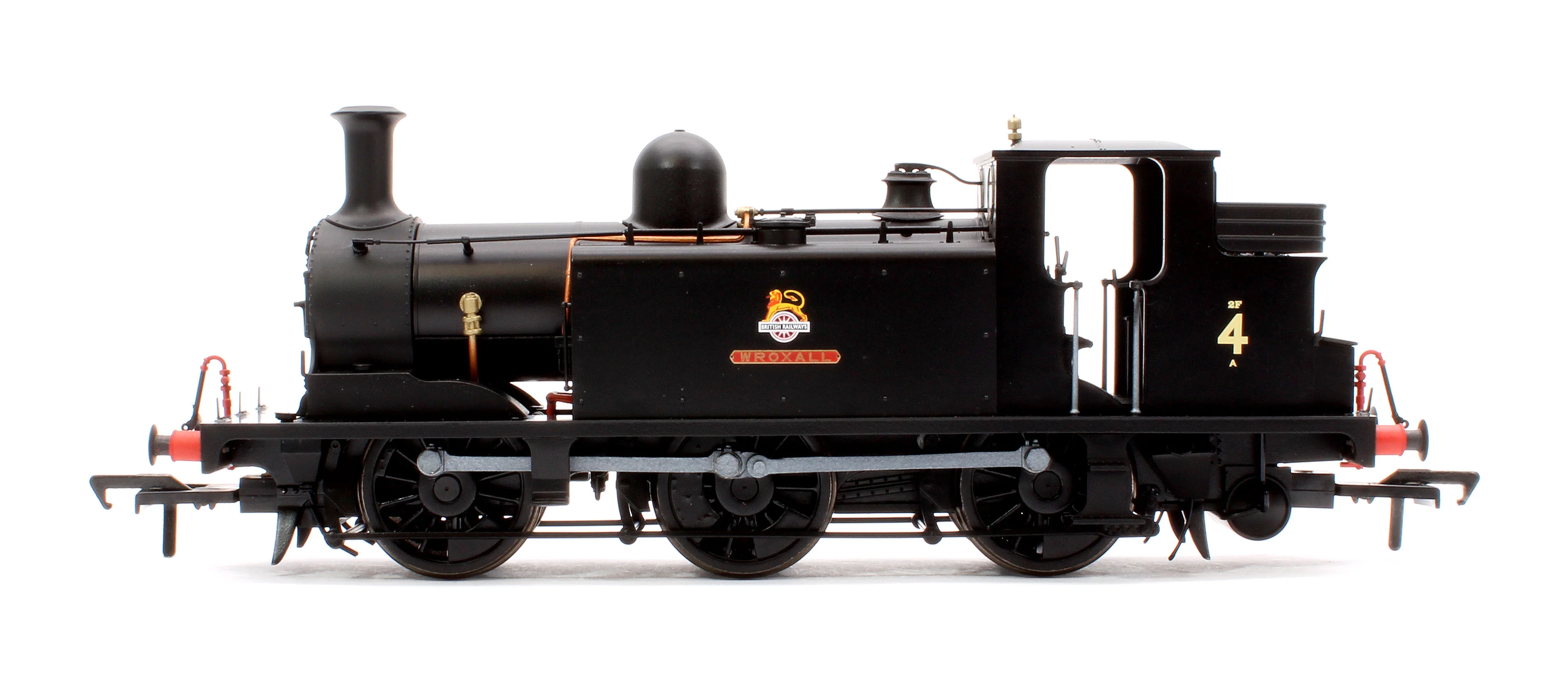 936518 LBSCR Stroudley ‘E1’ 0-6-0T No. 4 Wroxall in BR unlined black with early emblem - Steam Tank Locomotive - DCC Sound - Image 5